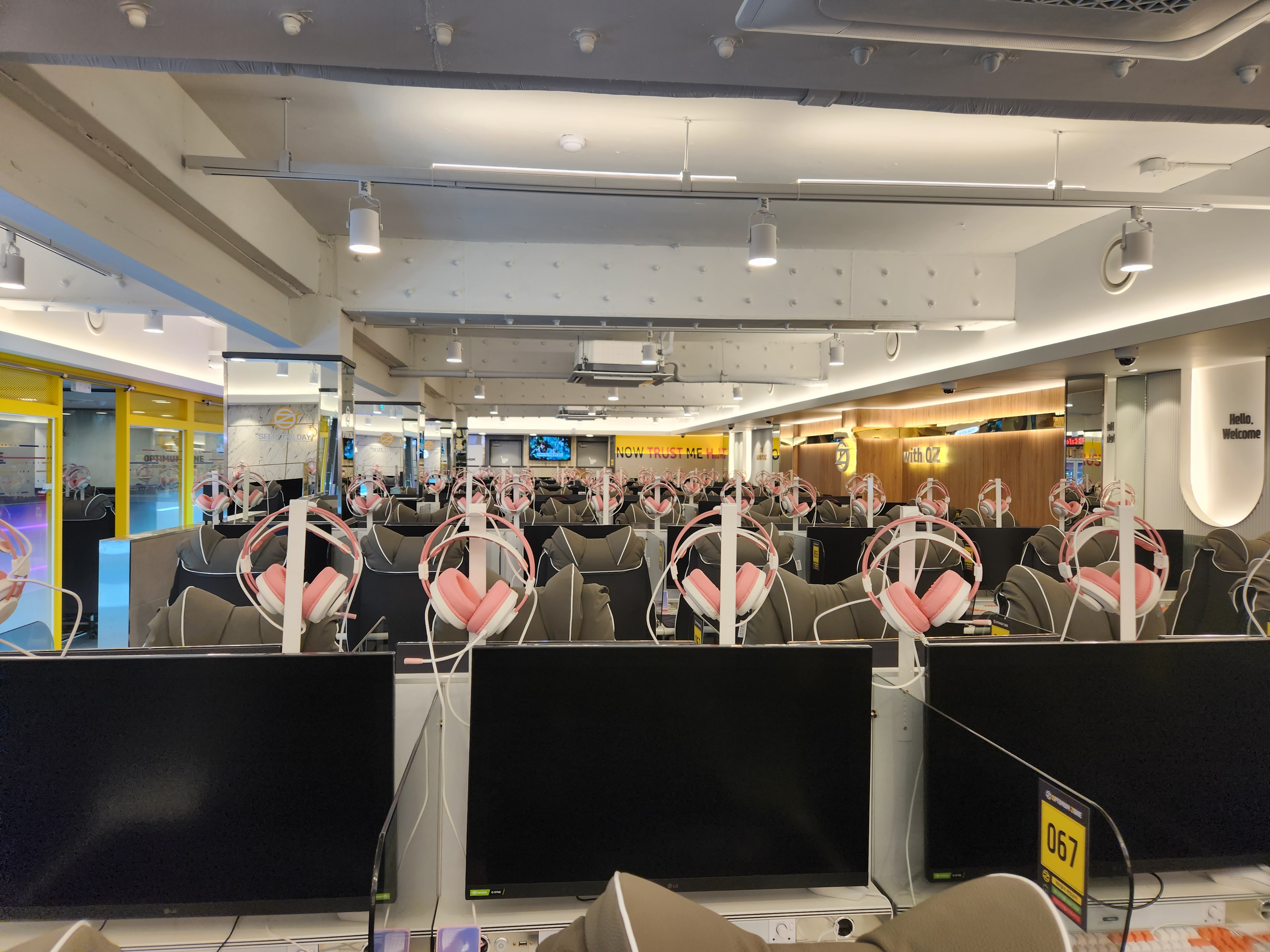 옵티멈존PC카페 미아점 내부 또는 관련 모습