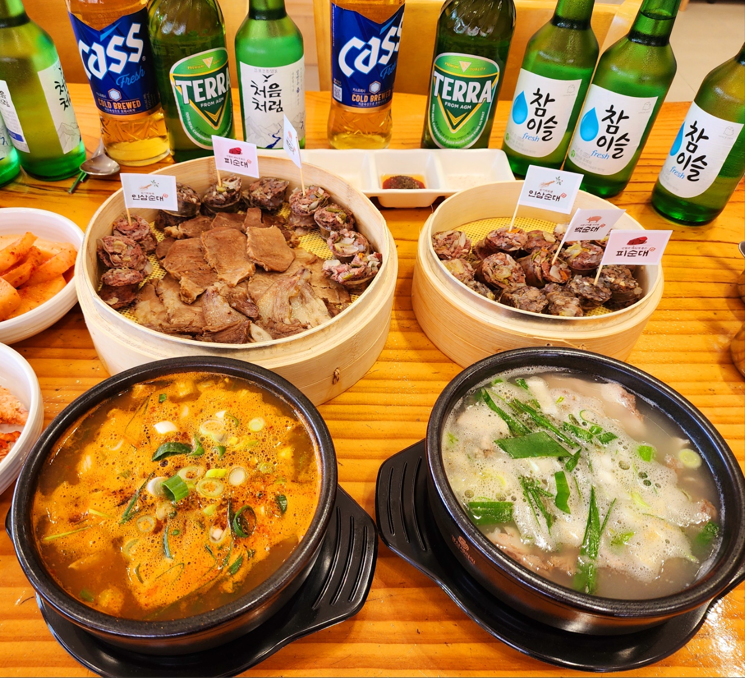 팔담순대 김포본점