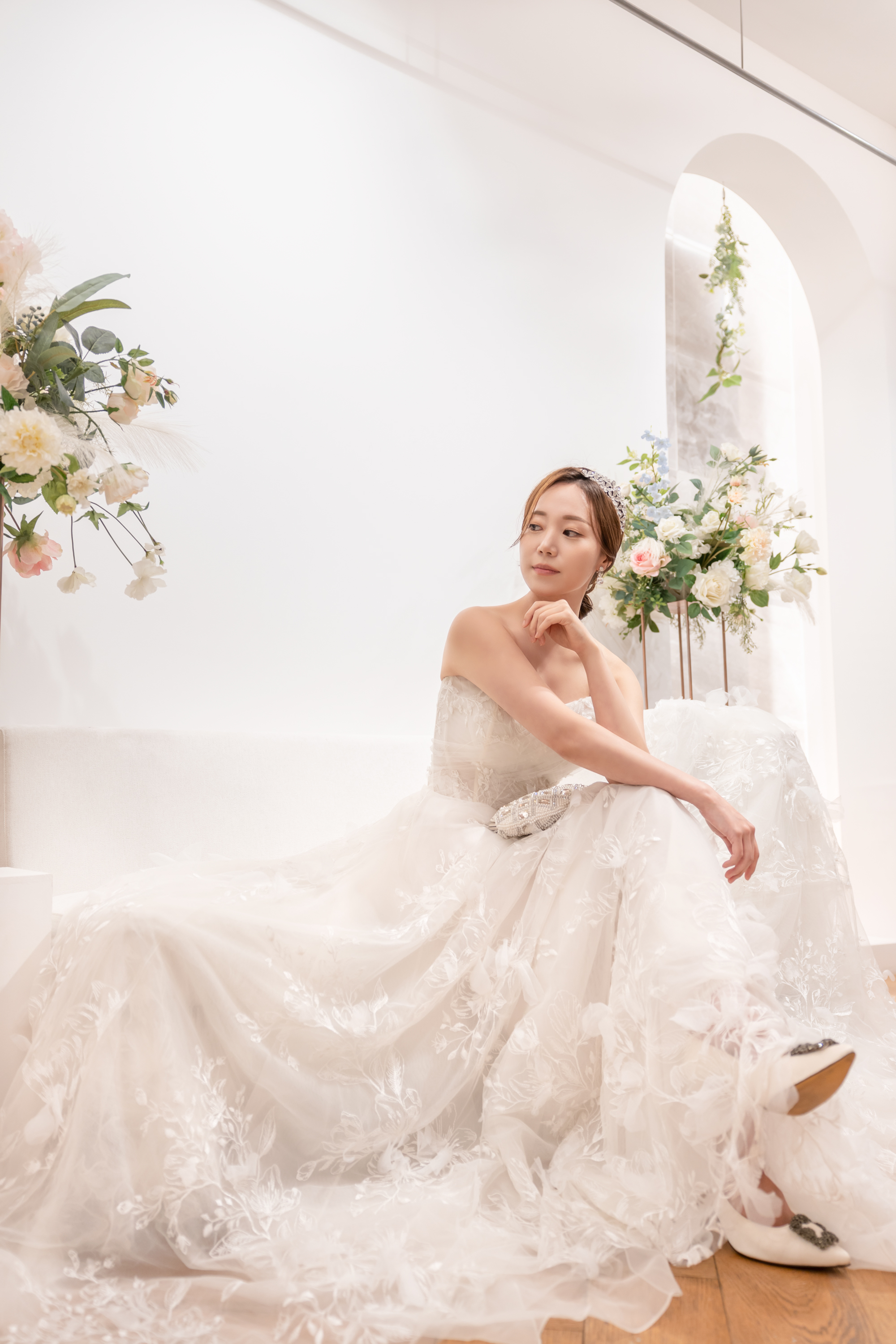 RNL 로즈앤라임 웨딩 드레스 대표 이미지