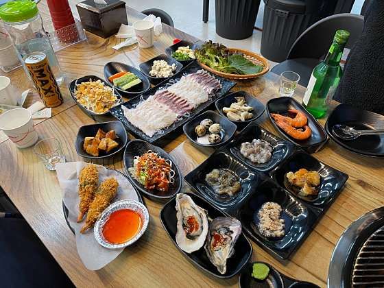 꼬니네 회 조개구이