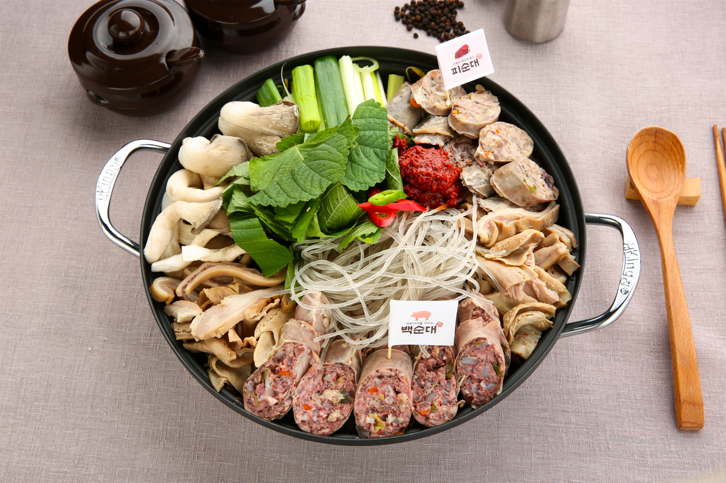 팔담순대 김포본점