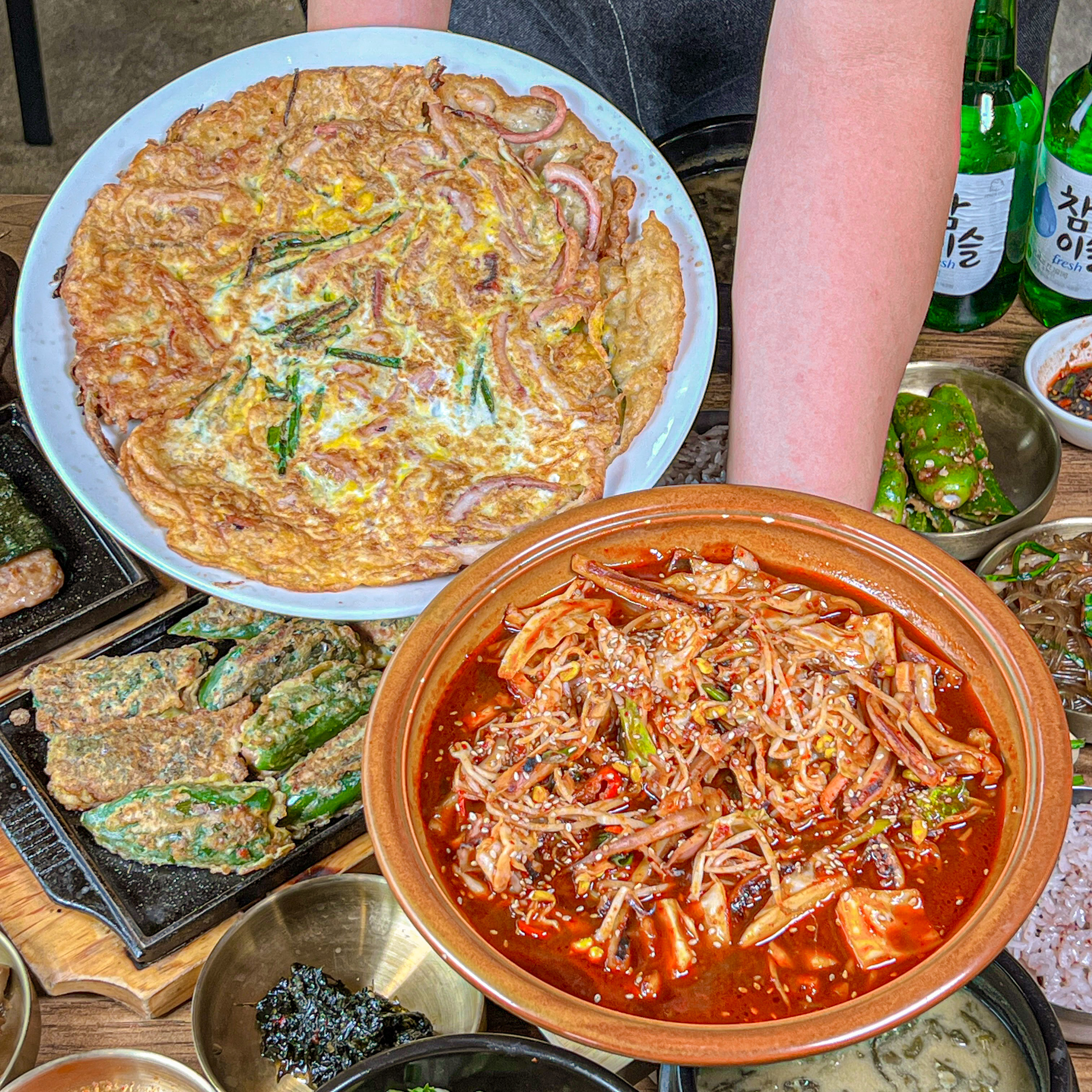 오징어볶음요리추천 전북 완주군 오징어볶음잘하는 맛집 방문해 보세요 교동시래청