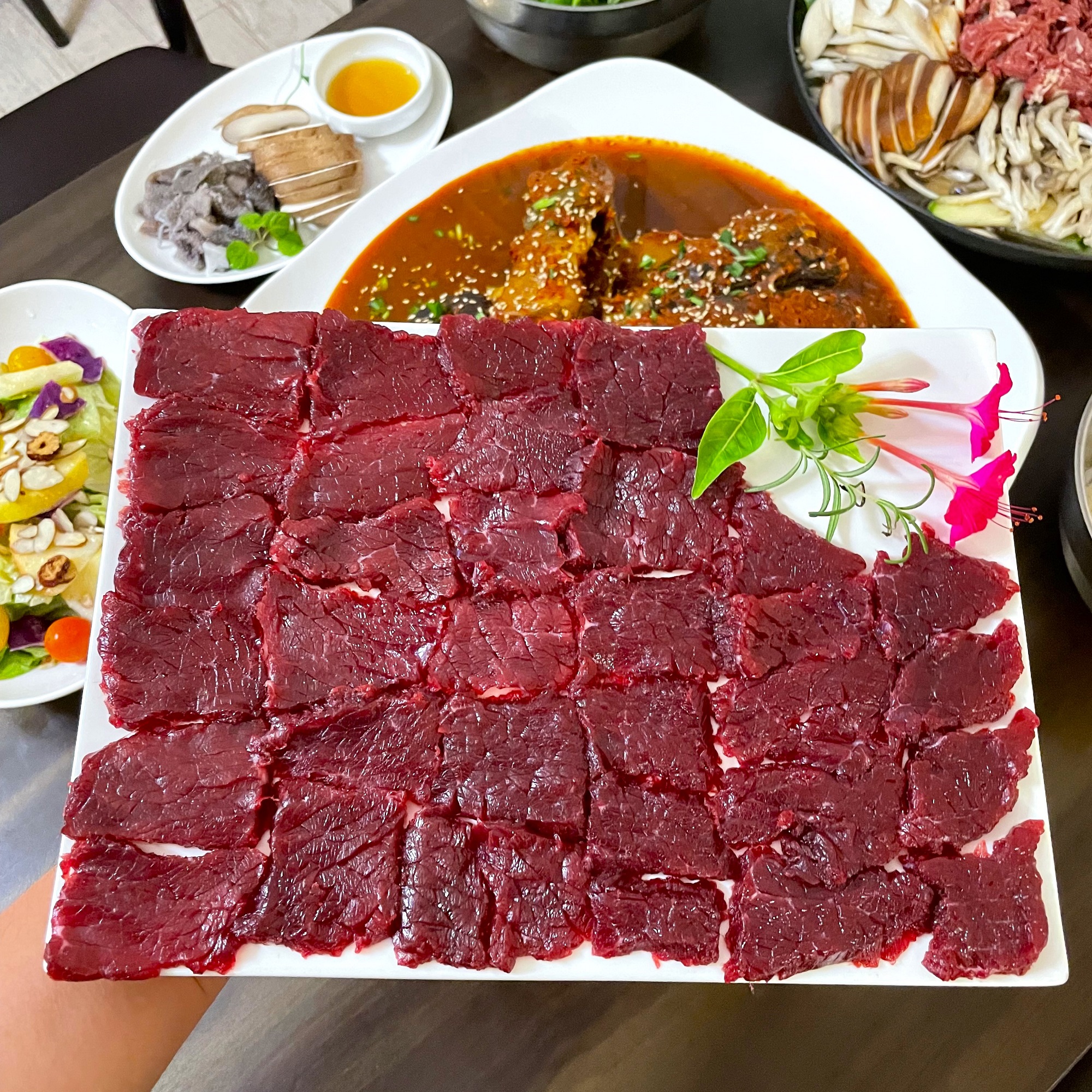 고박사생고기.찜.전골 &한우국밥
