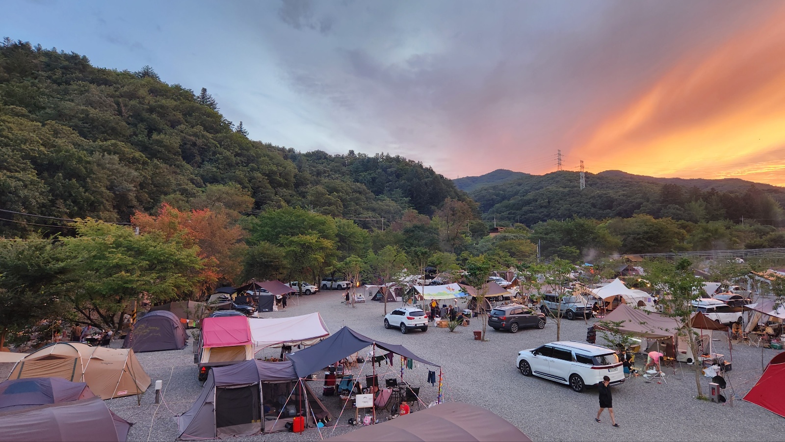 남한산성 캠핑장