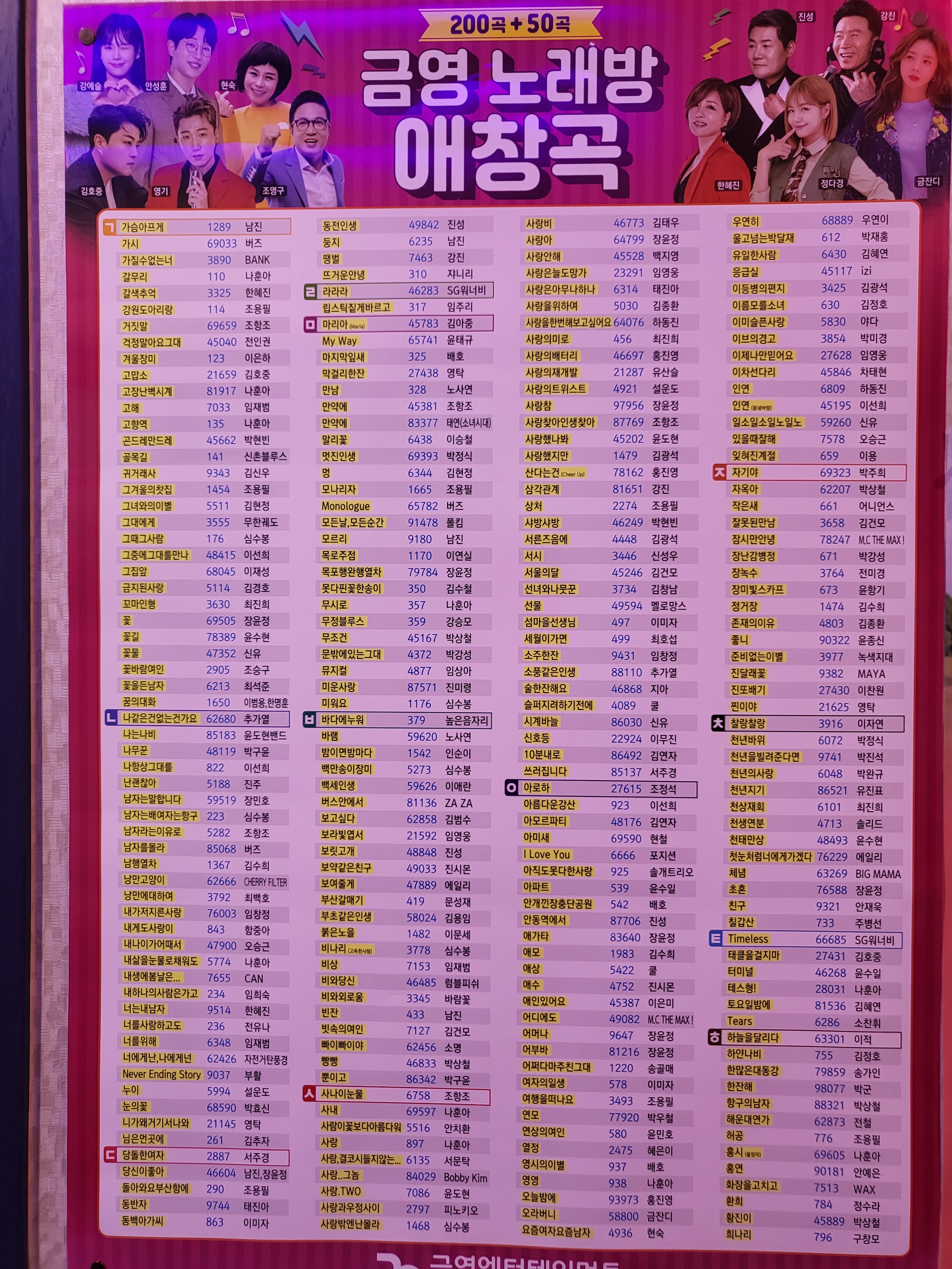 목터져노래연습장