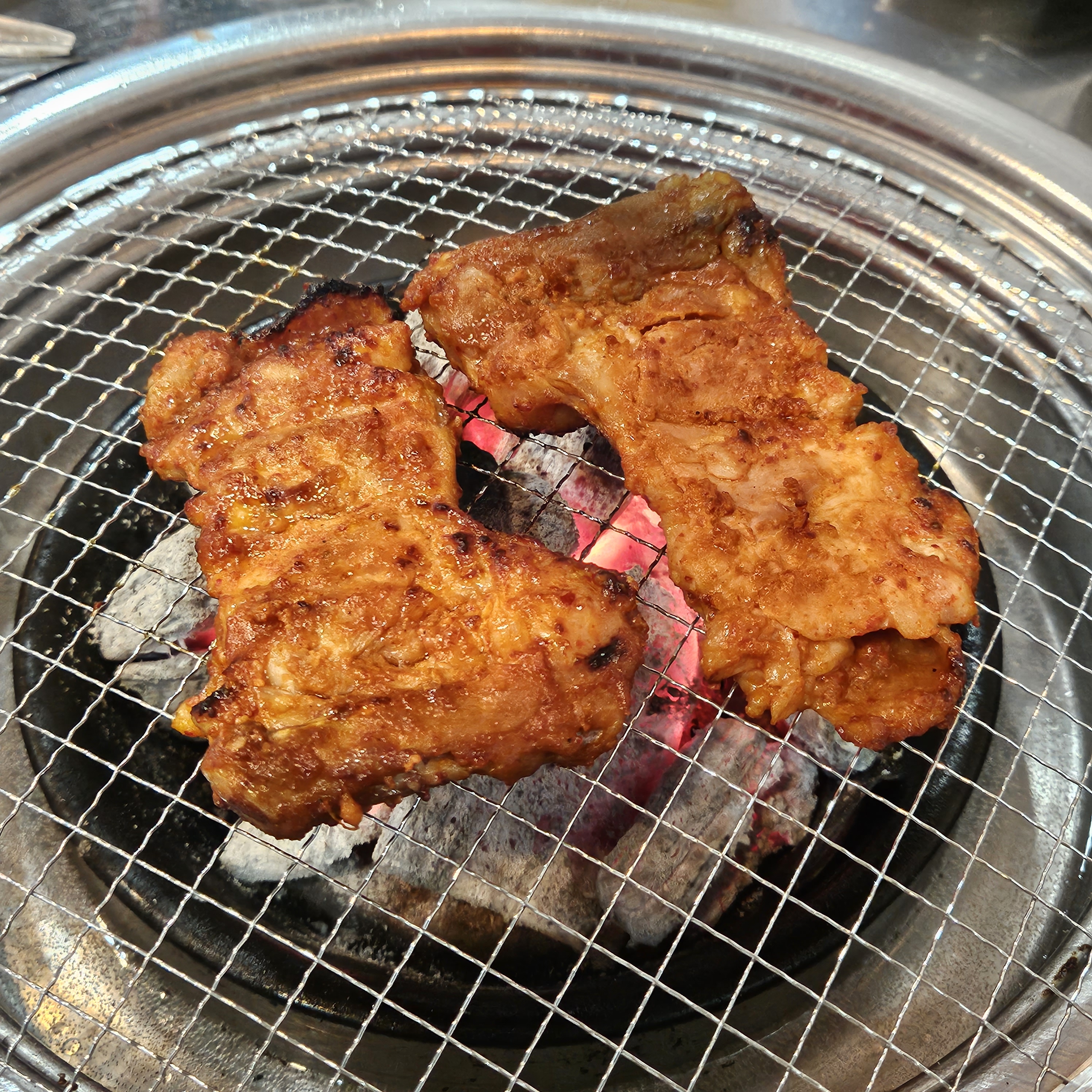 구월계화로숯불닭갈비