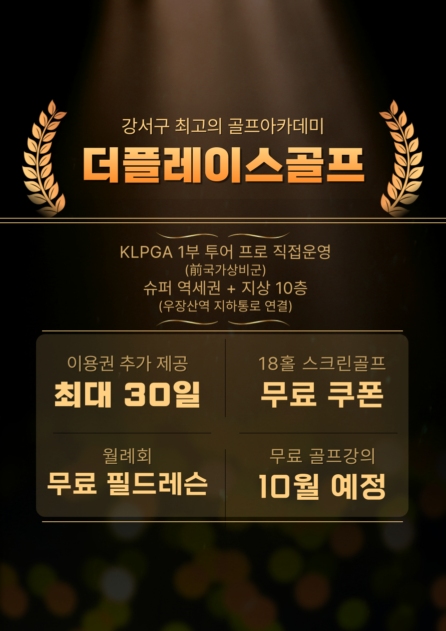 더플레이스 골프아카데미