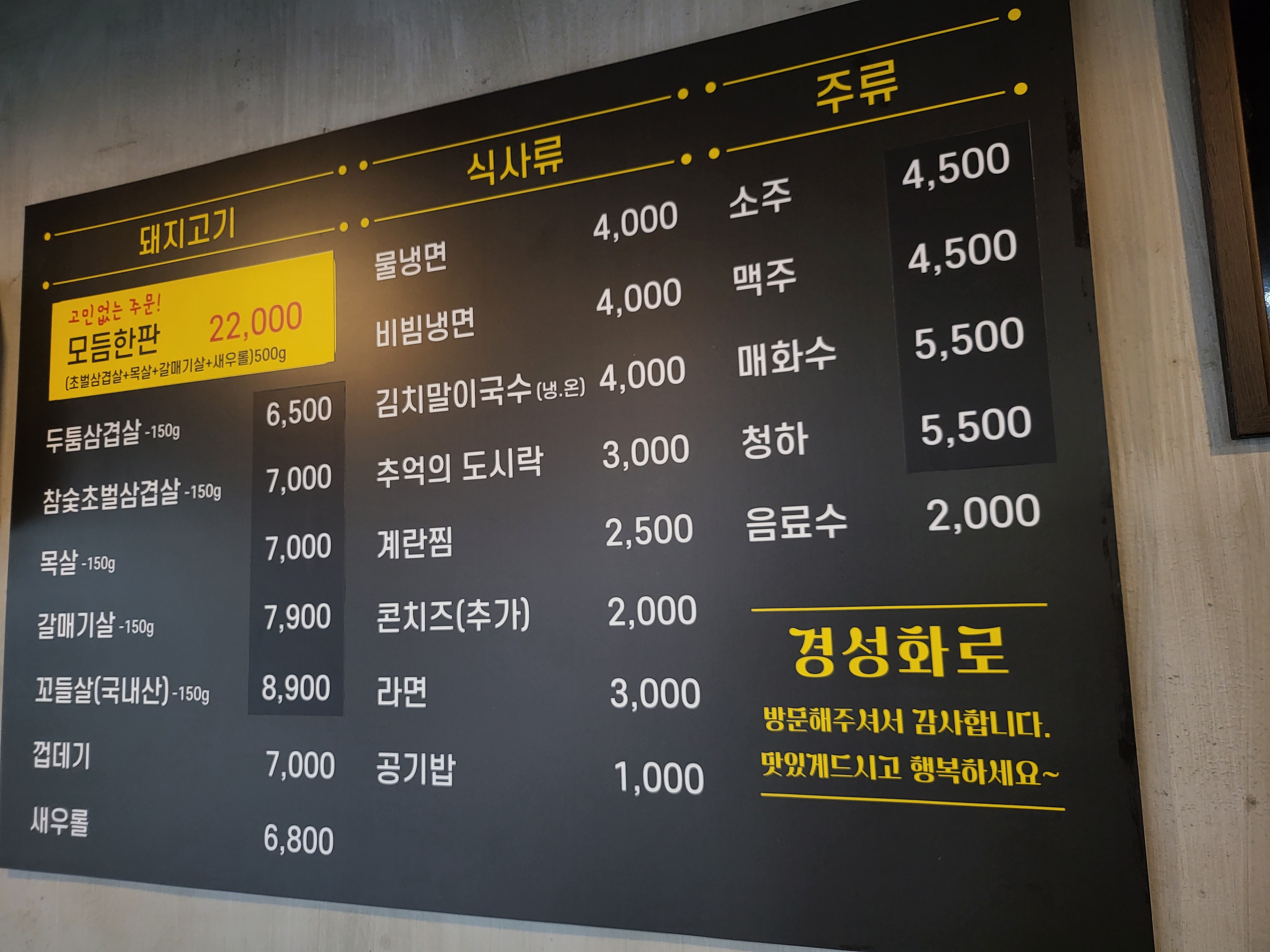 경성화로