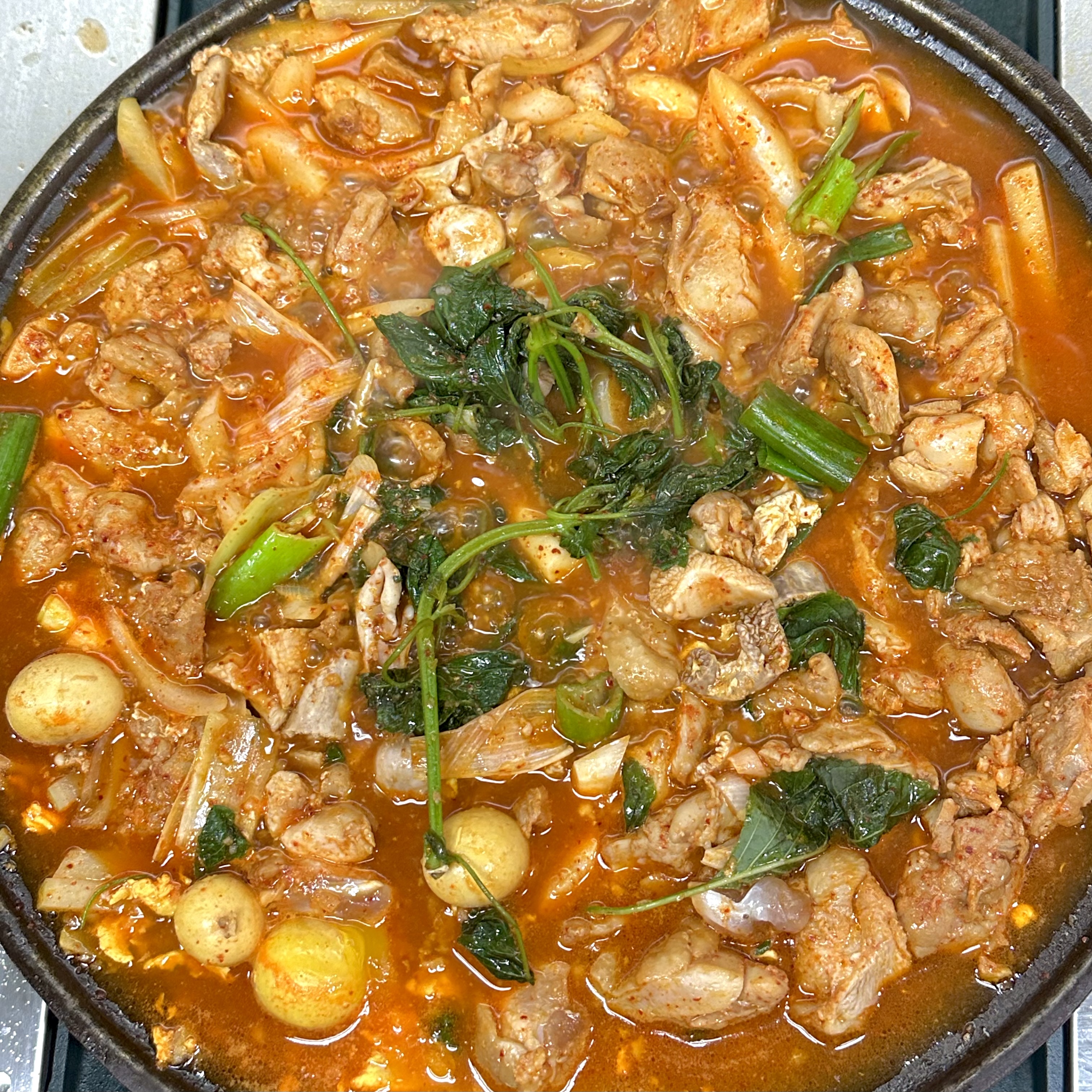 수자매 물닭갈비