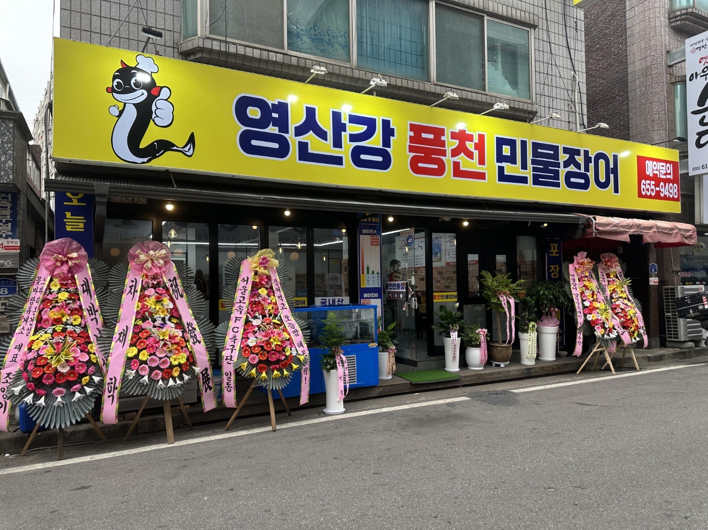 영산강풍천민물장어