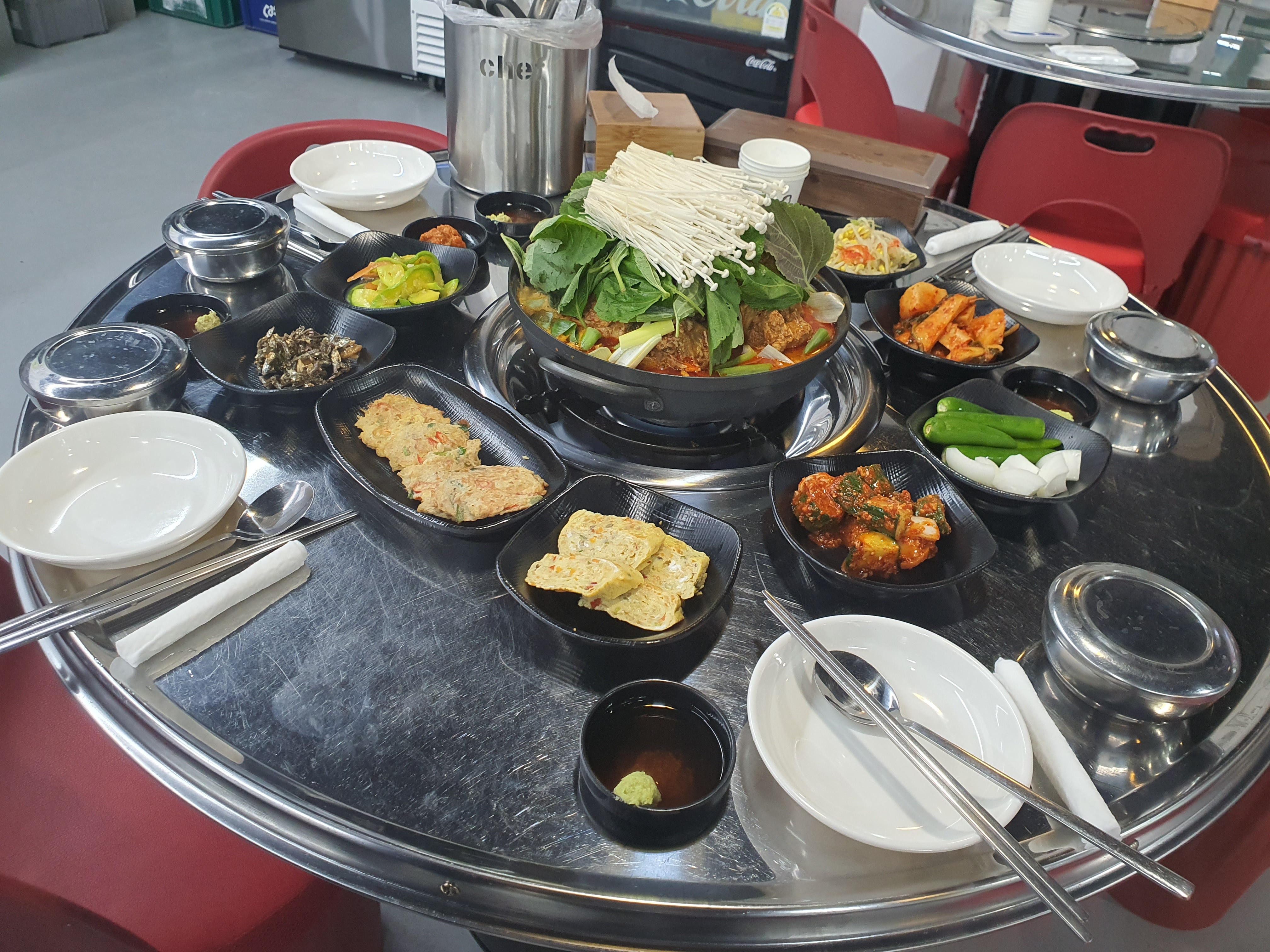 김여사네닭볶음탕김치전골