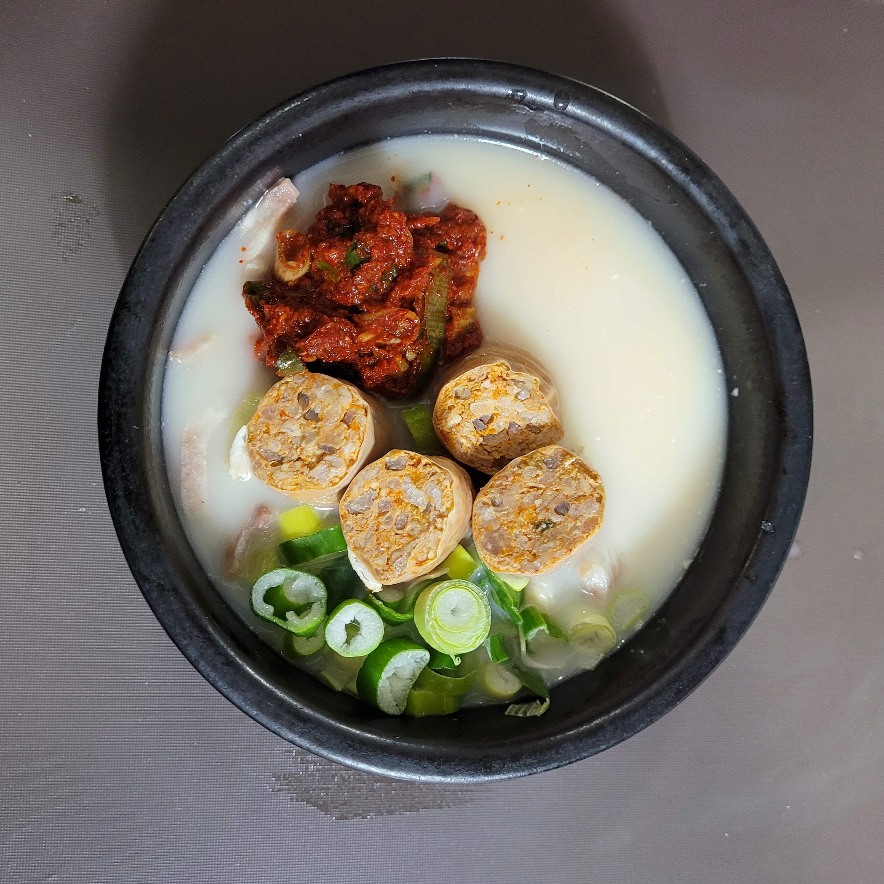 개성진찹쌀순대 도당점
