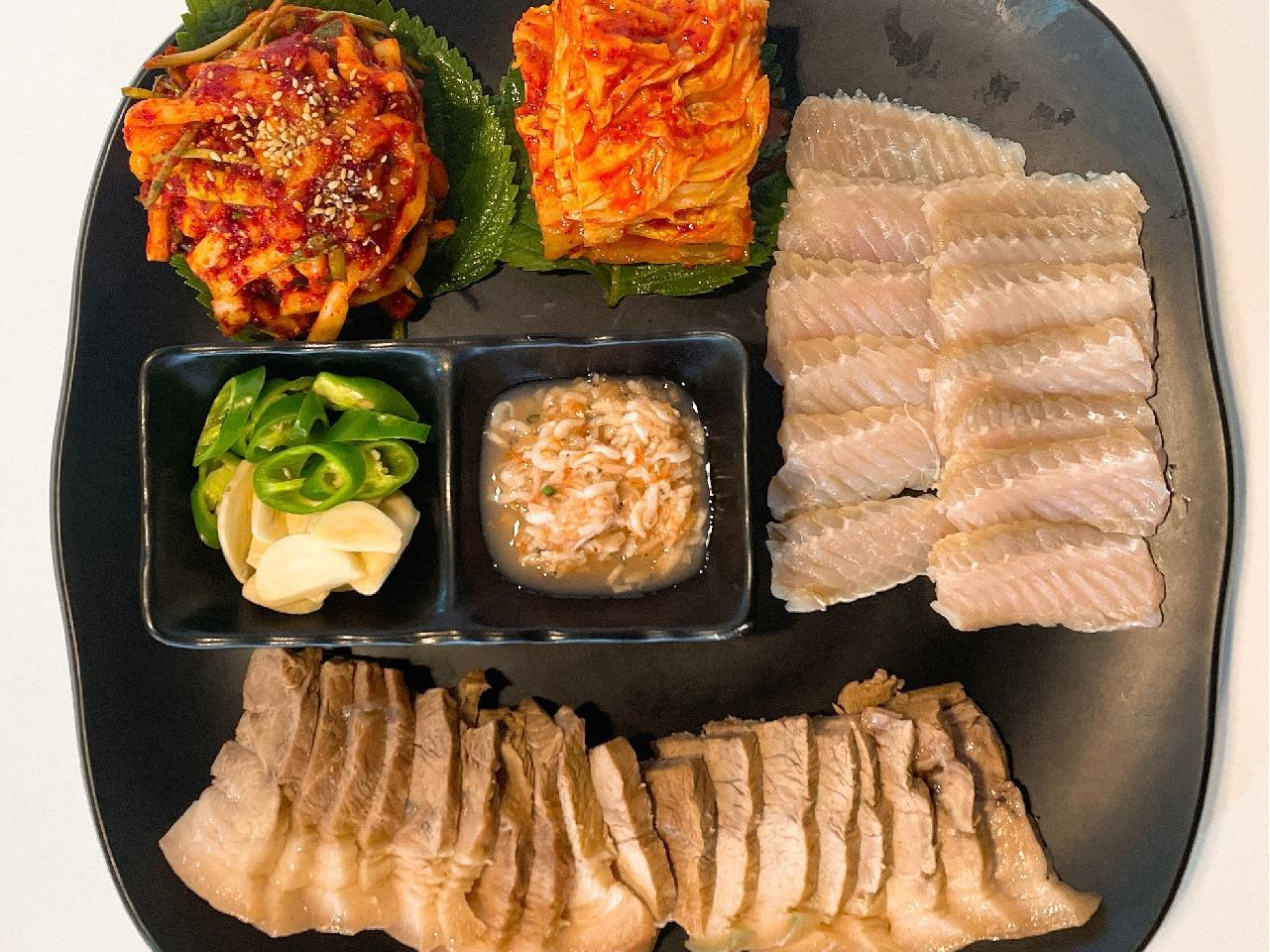 교문보쌈빈대떡