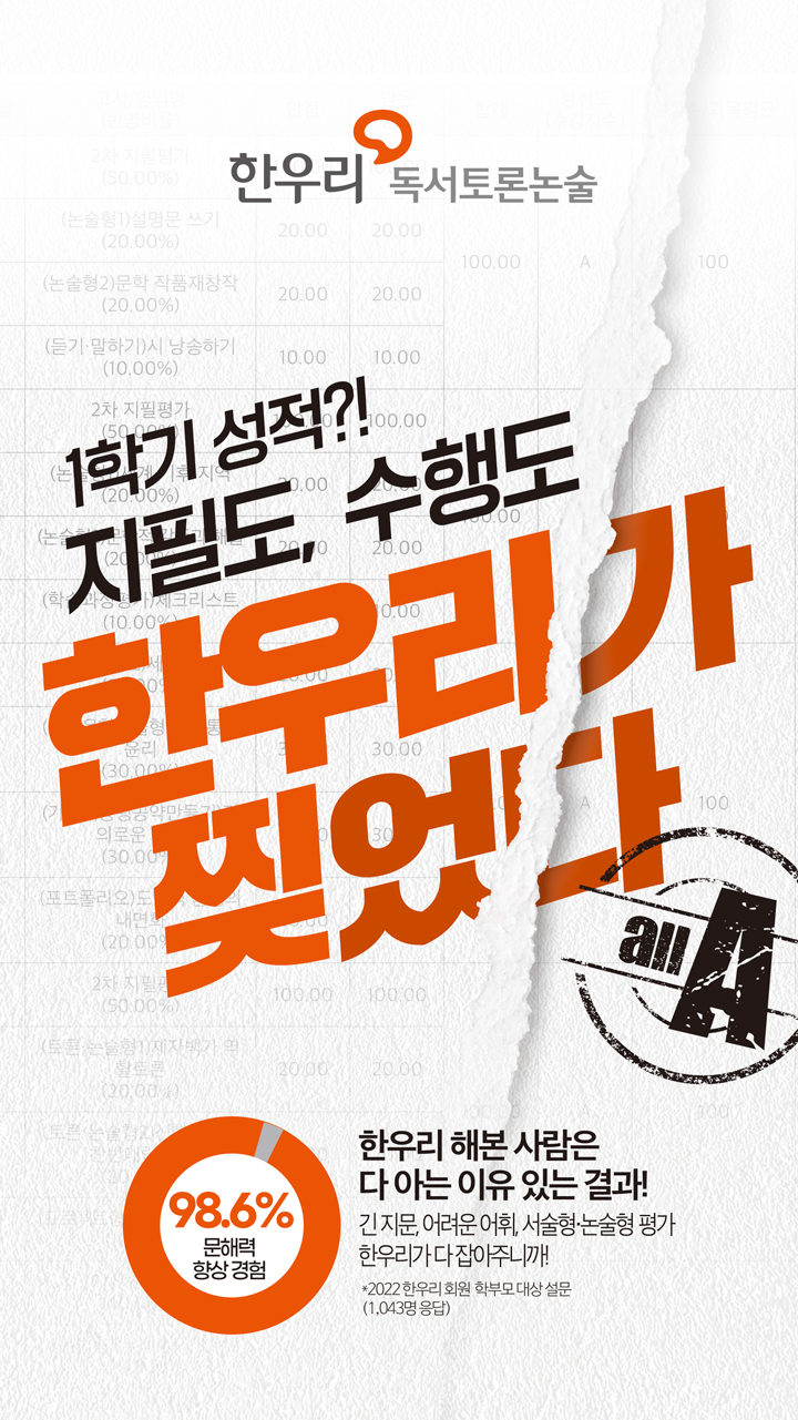 한우리독서토론논술 경기광주양벌독서문화원