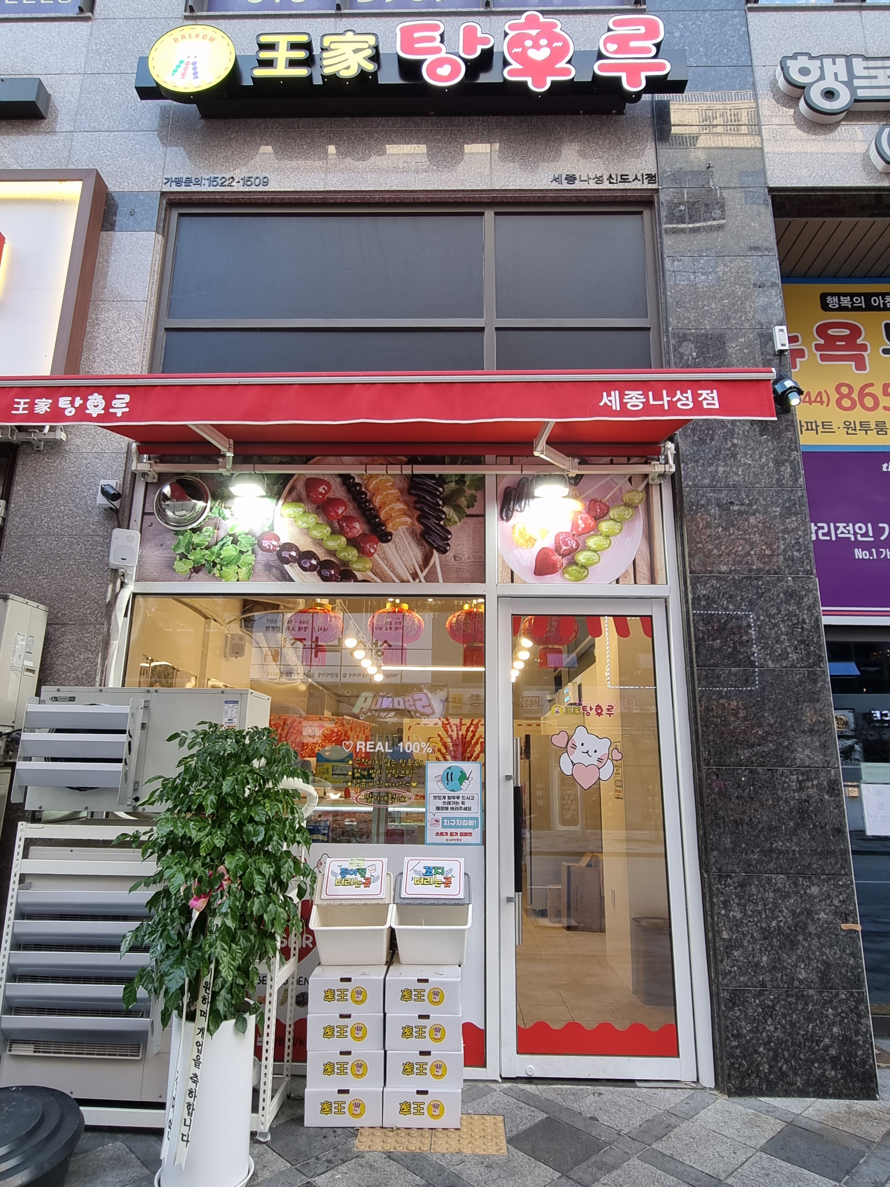 달콤왕가탕후루 세종나성점