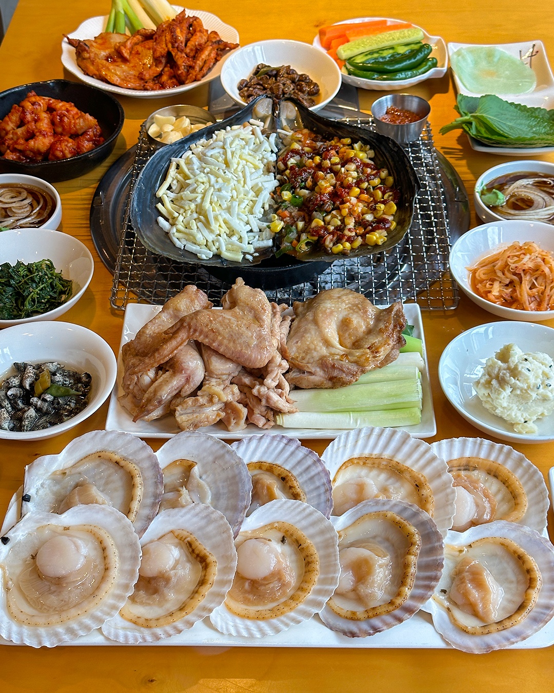 신촌닭목살 숯불구이