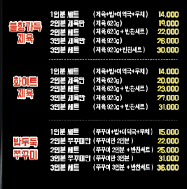 제육대가 용강점