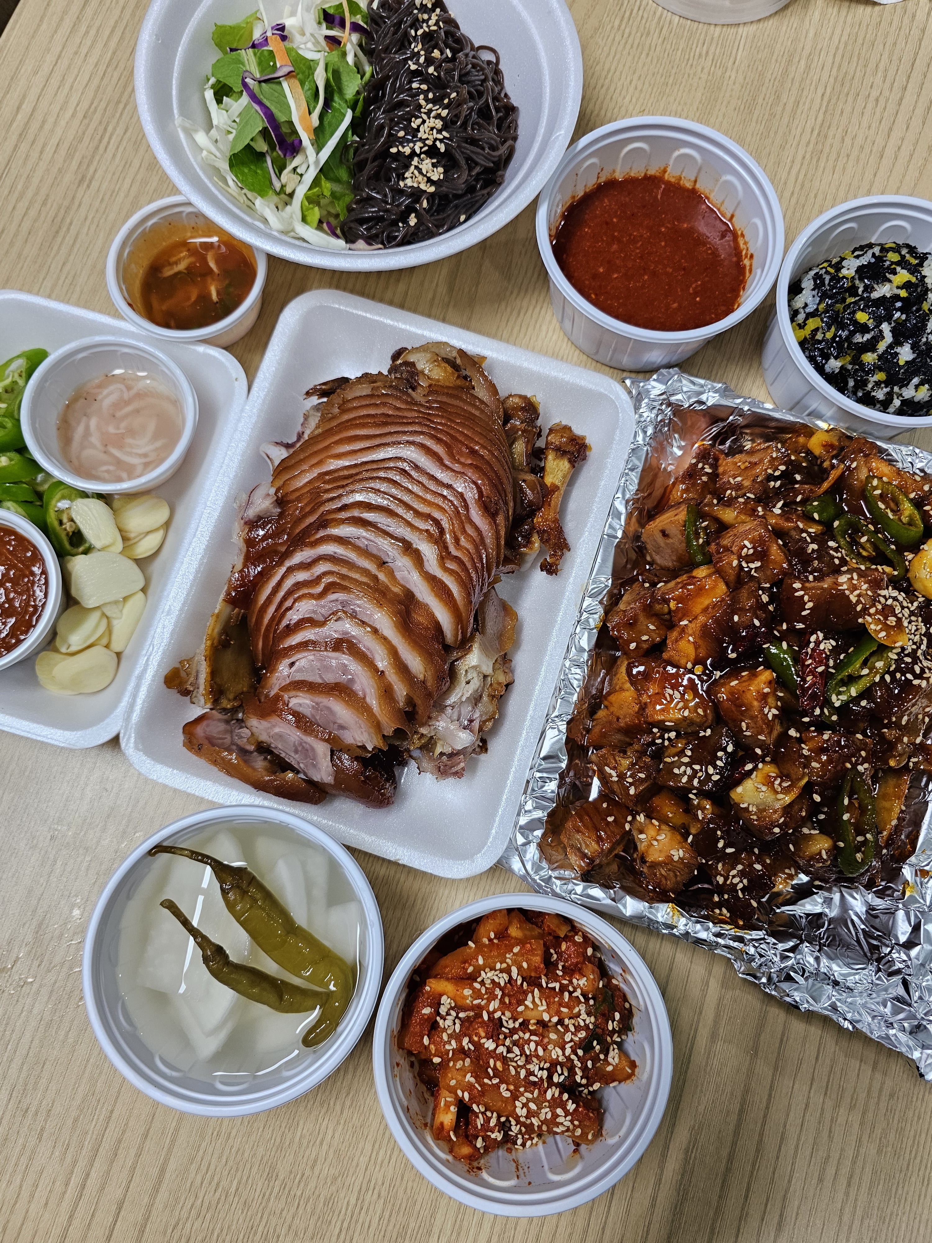 오가족발