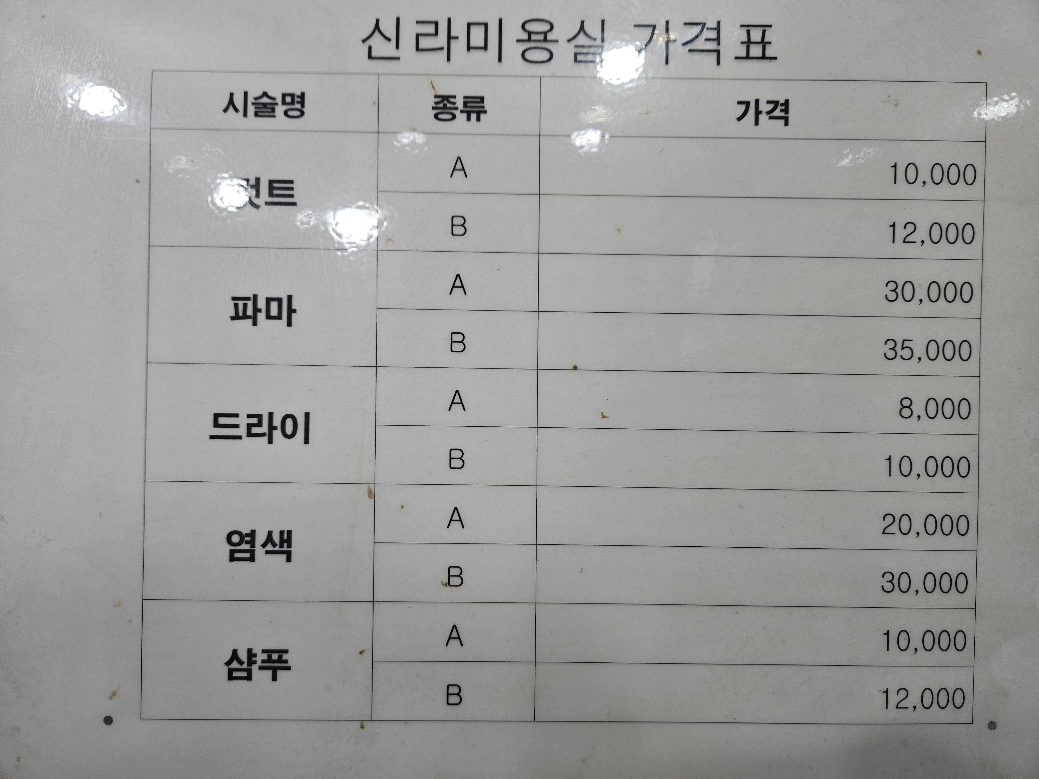 신라미용실
