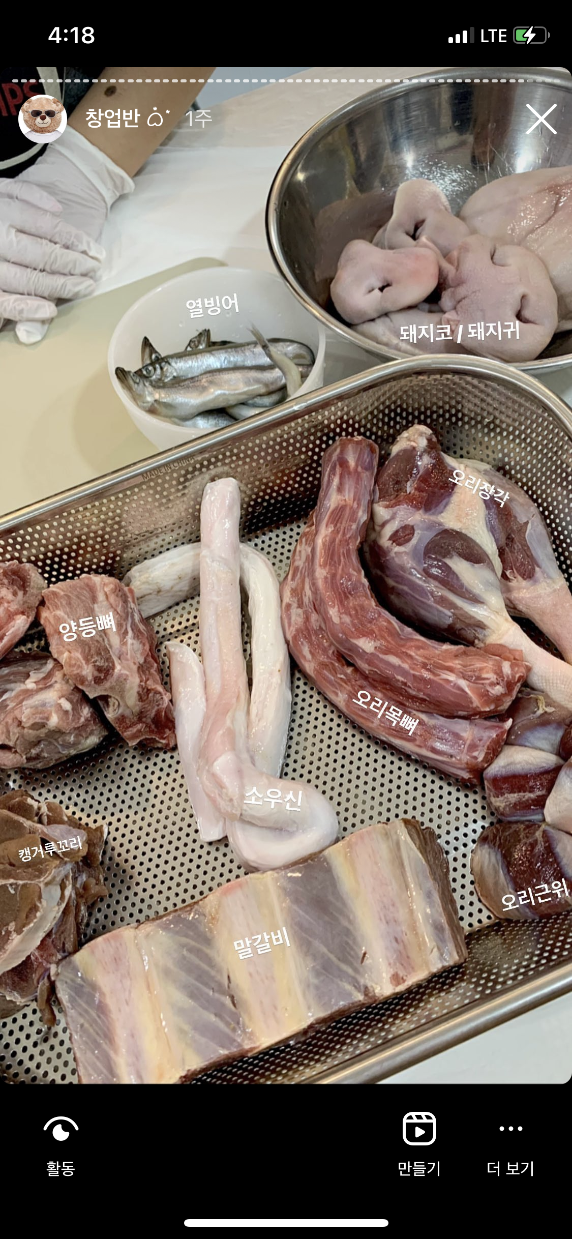 꽃길만걷개 2