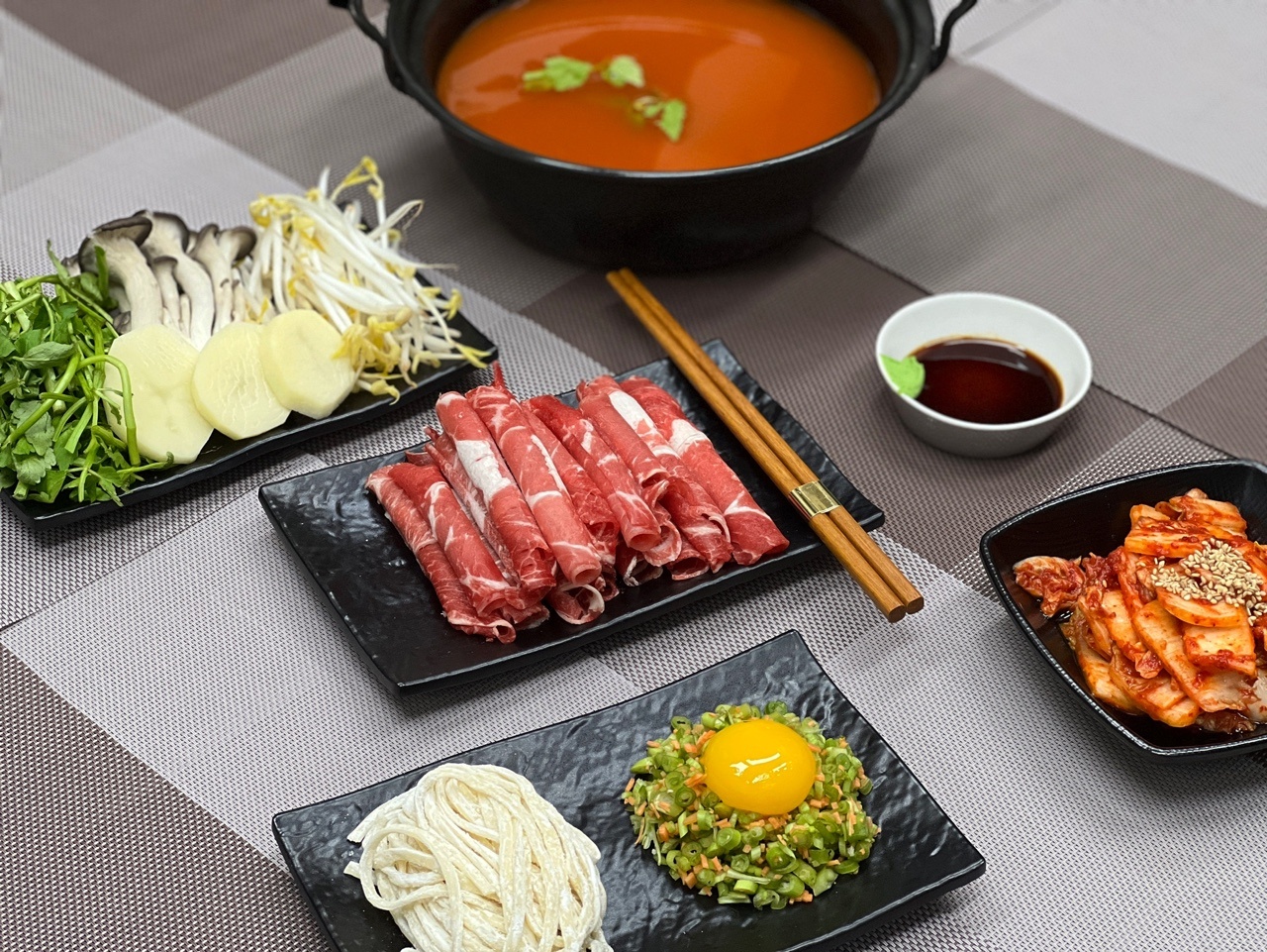 부평버섯샤브칼국수