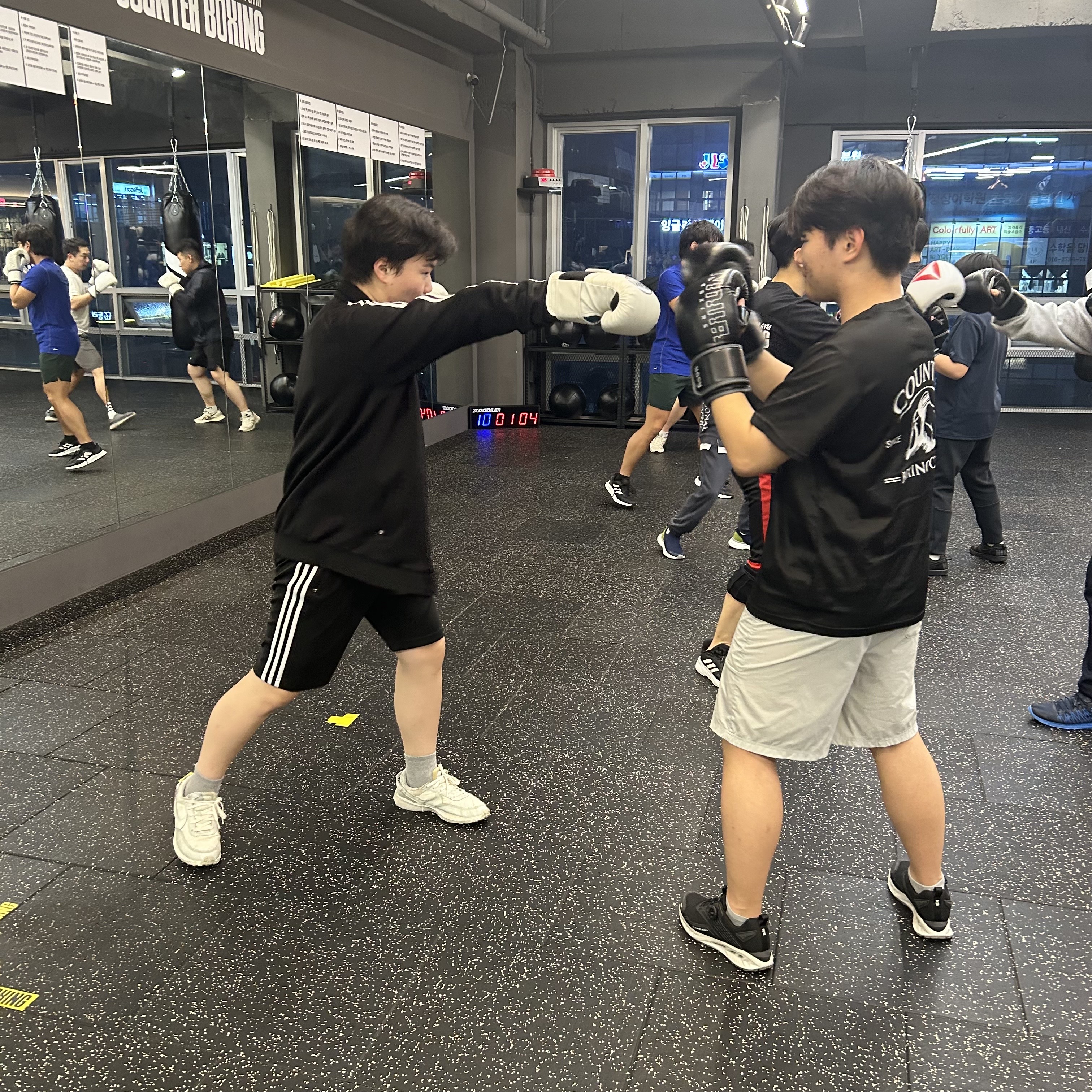 경기도 화성시 동탄구 복싱체육관 카운터 복싱 내부 모습 4