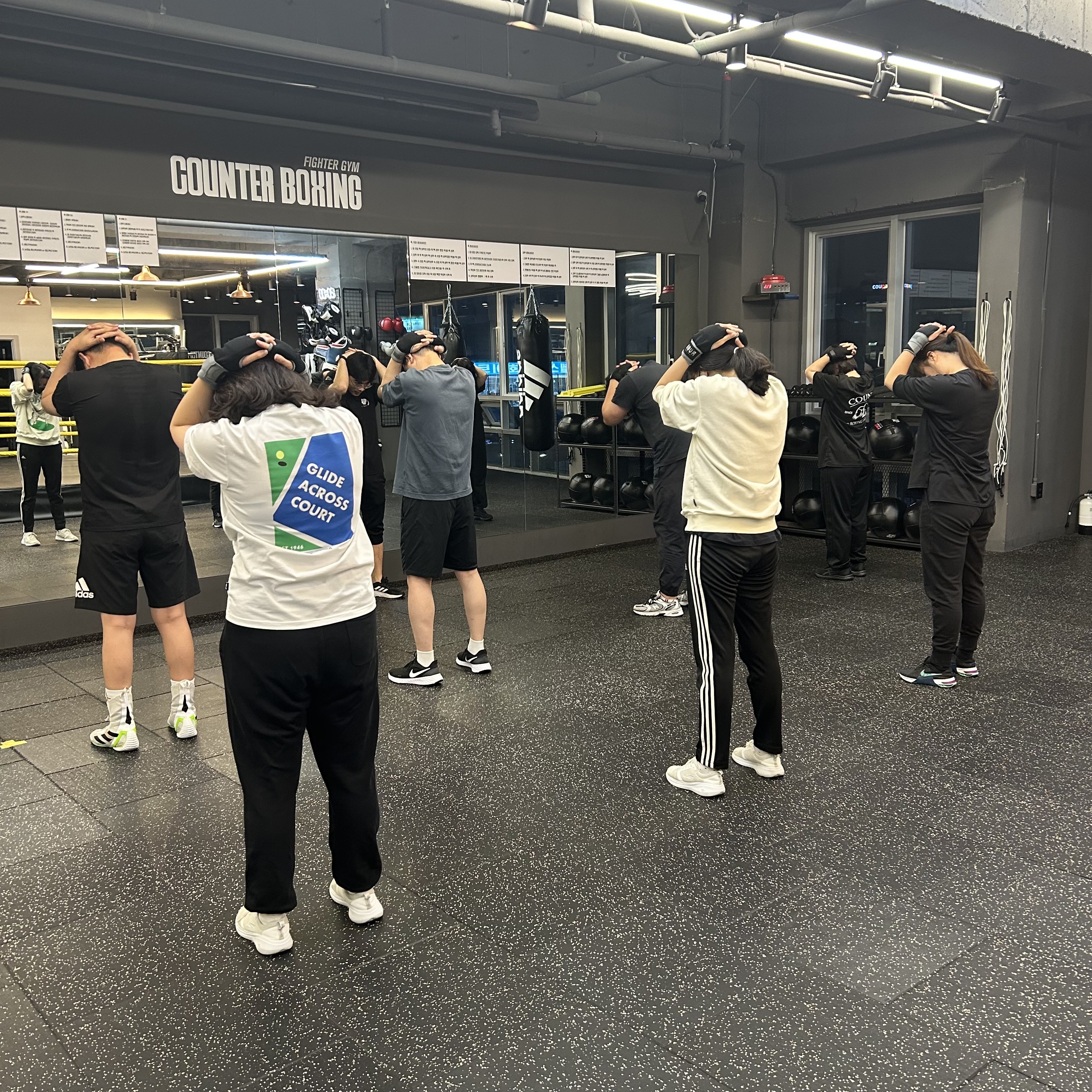 경기도 화성시 동탄구 복싱체육관 카운터 복싱 내부 모습 2