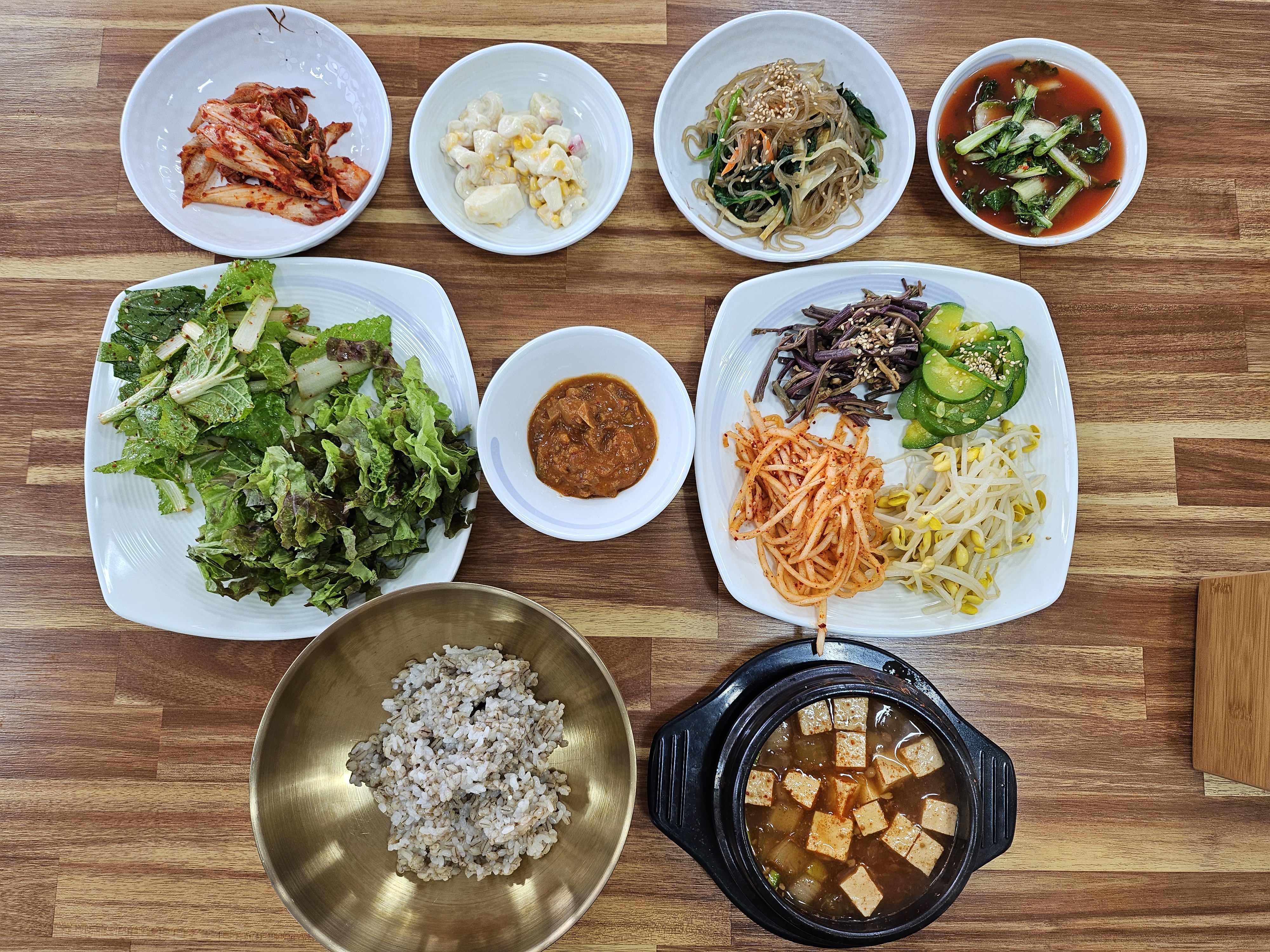진칼국수보리밥