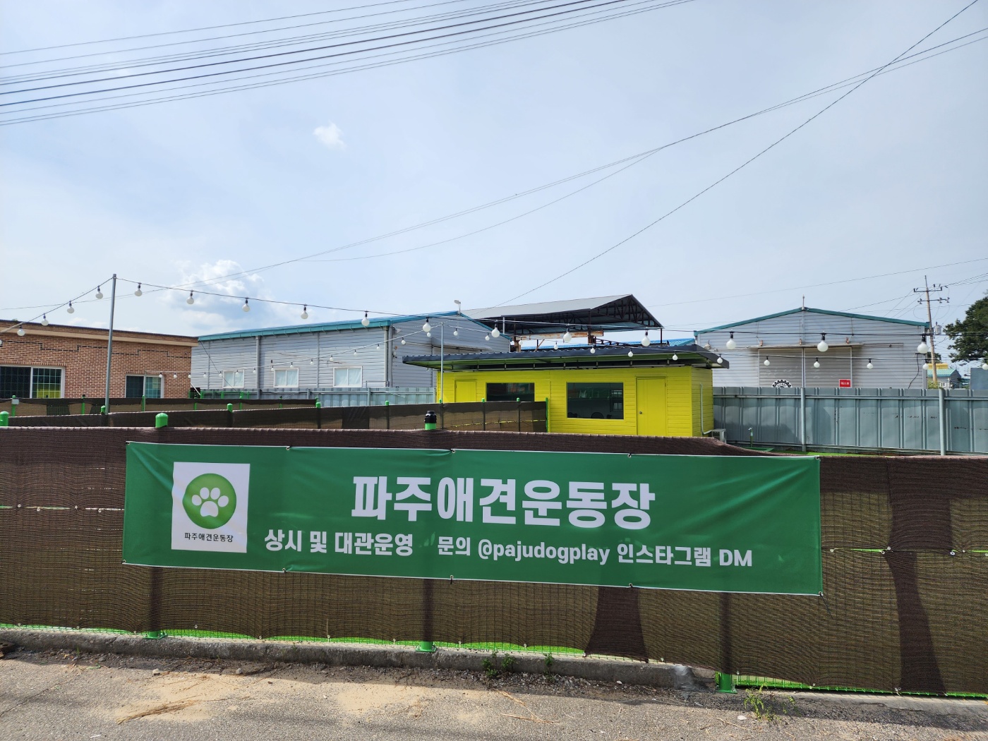 파주애견운동장 경기 애견여행지