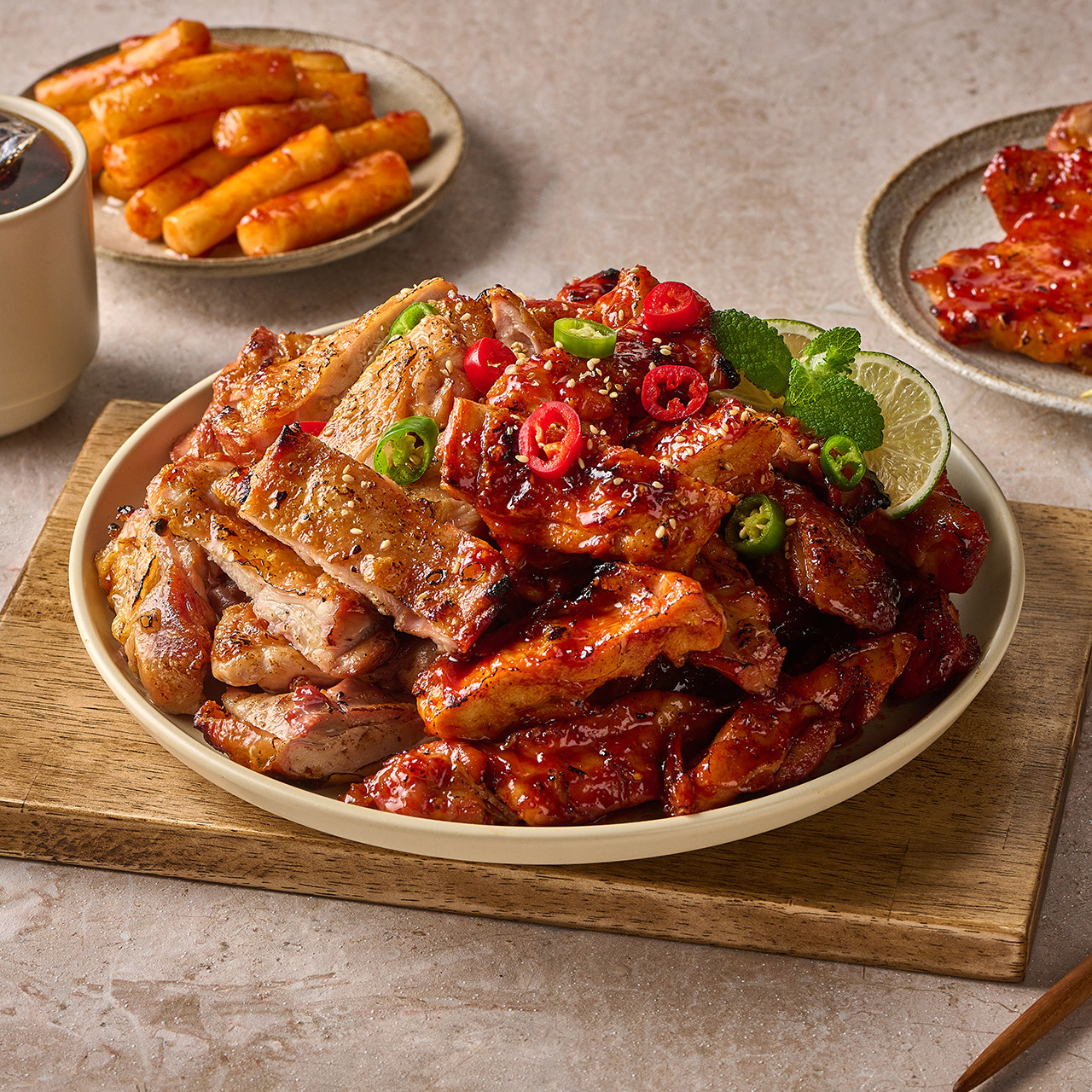 시골숯불치킨 반구점