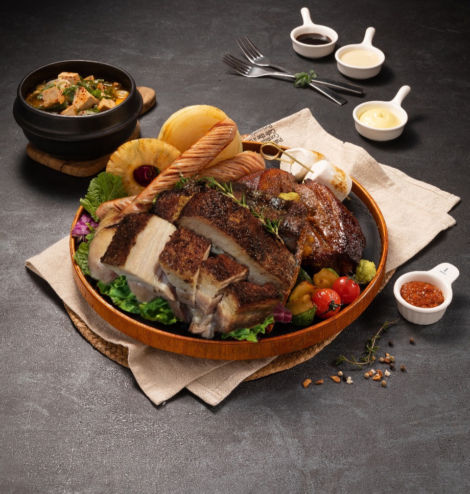 0.5kg Oak-Smoked Pork Belly BBQ Set