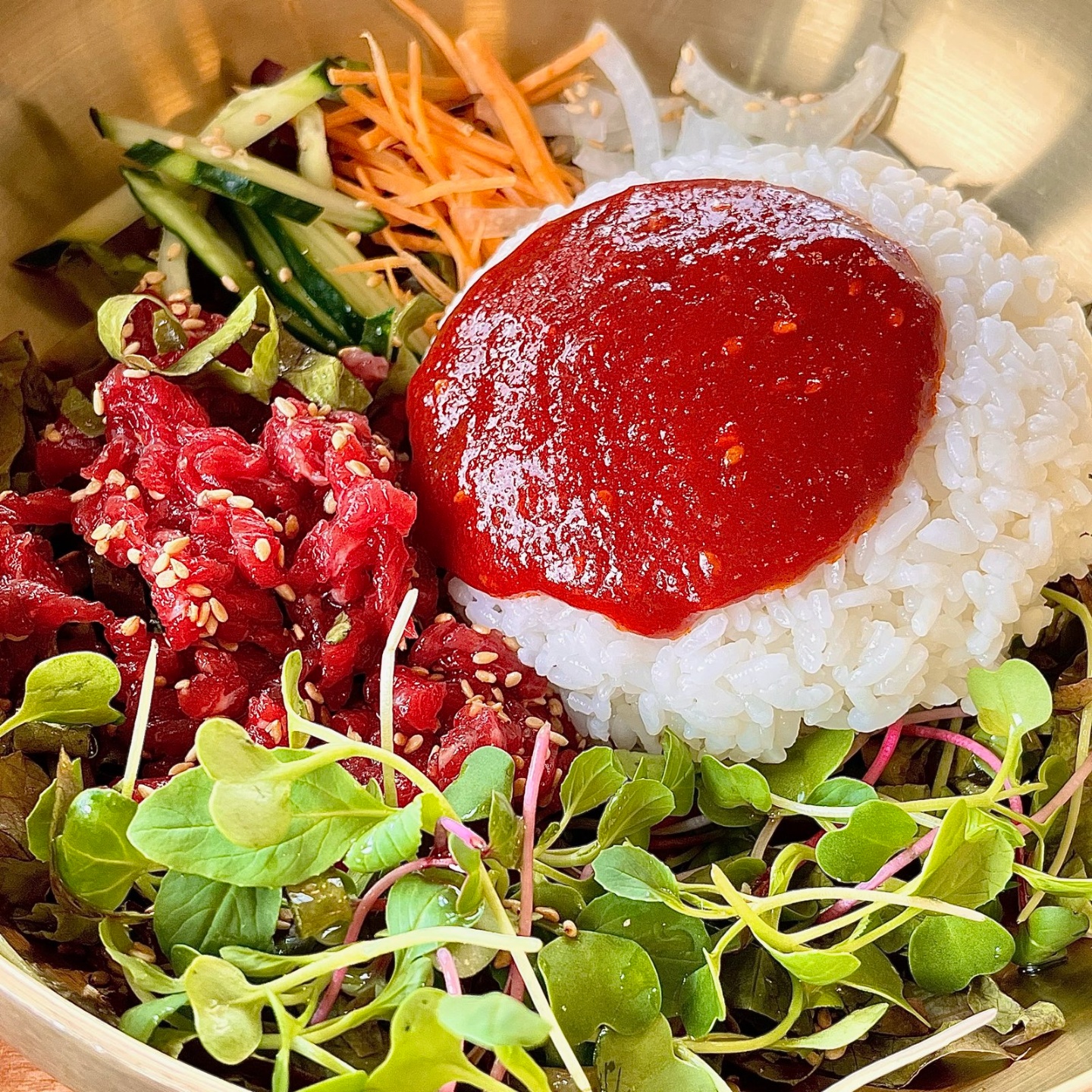 청도간장육회비빔밥