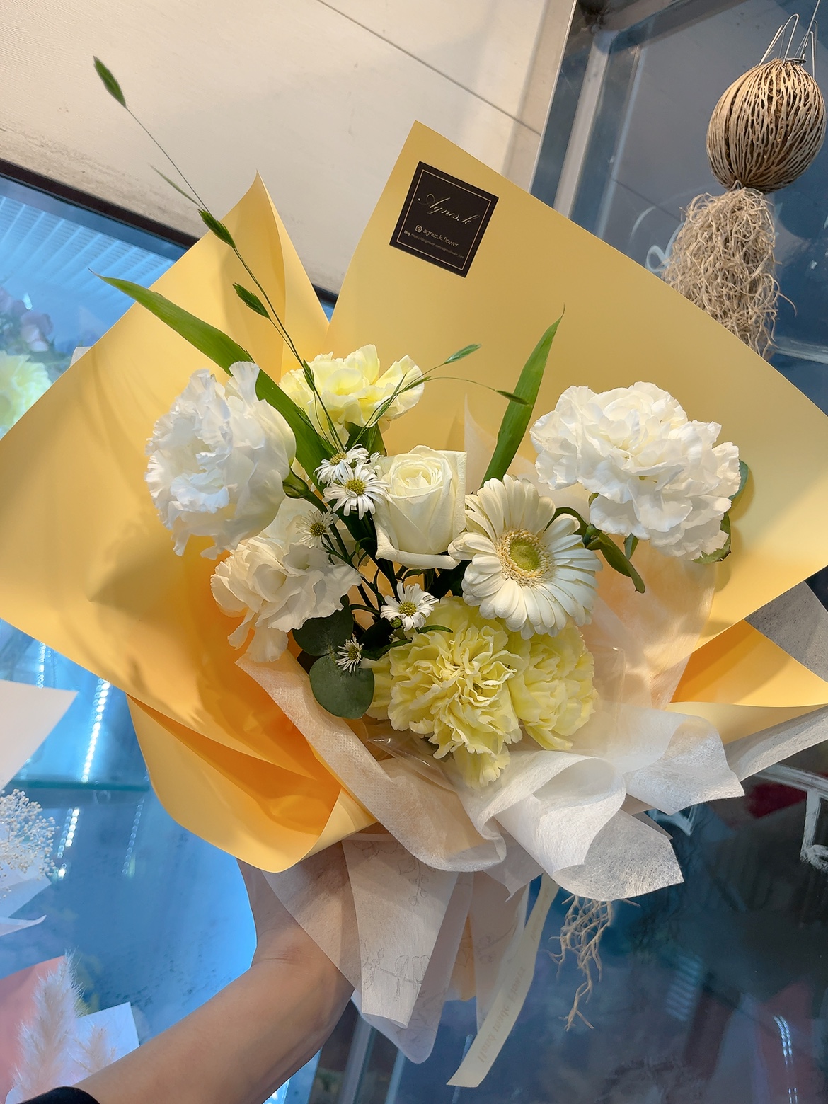 분당 아그네스 꽃집 내부