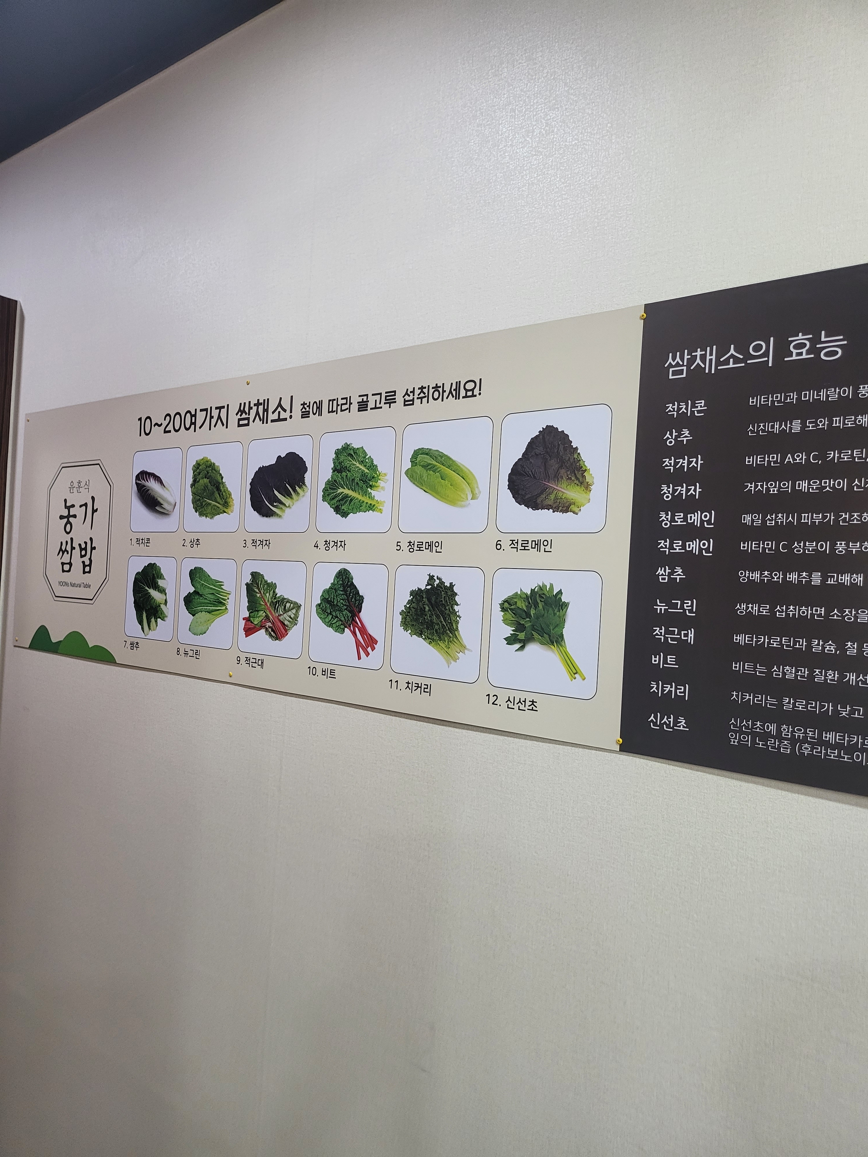 윤훈식농가쌈밥인동점