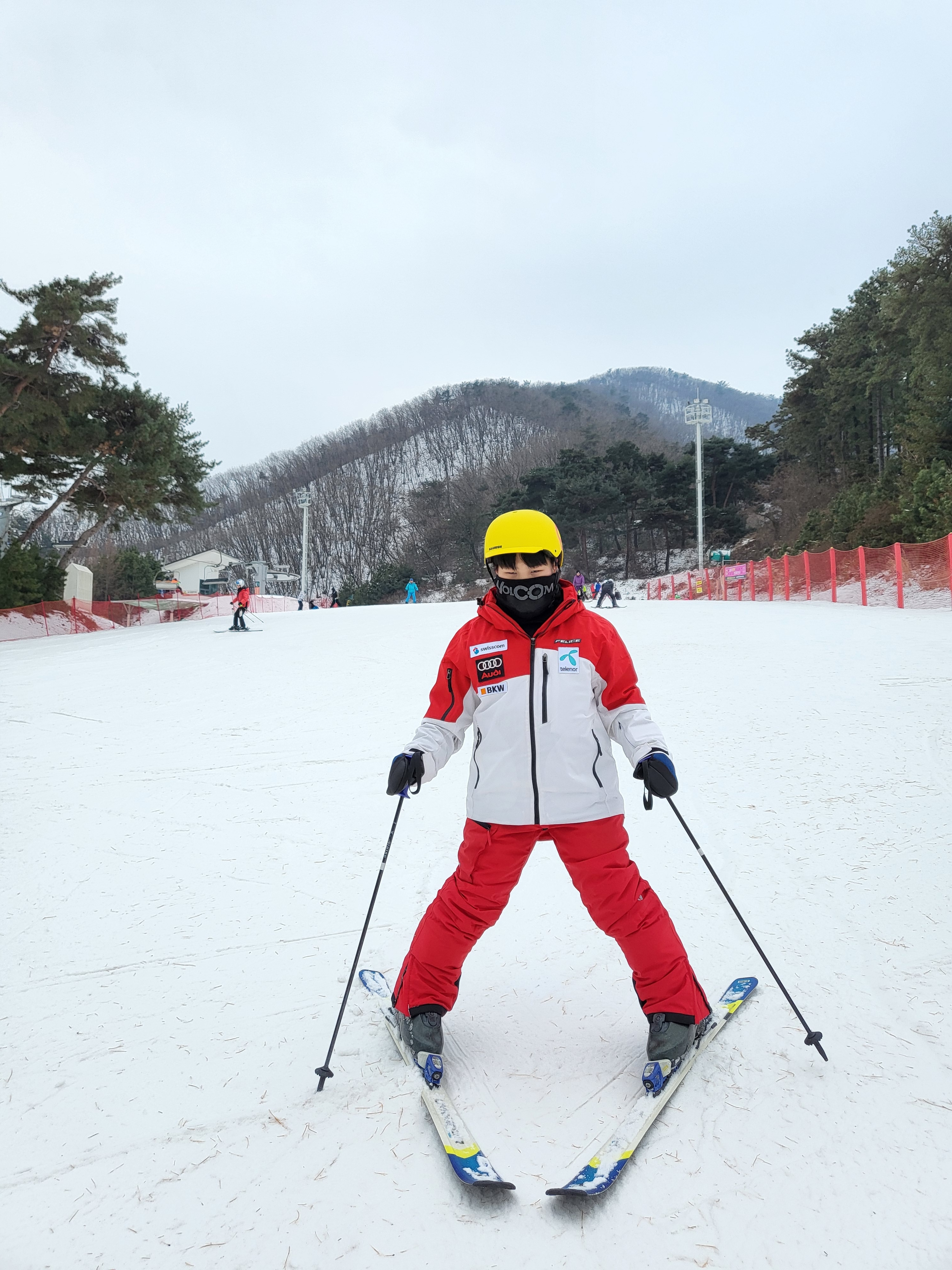 인클라인 지산리조트 스키장 강습