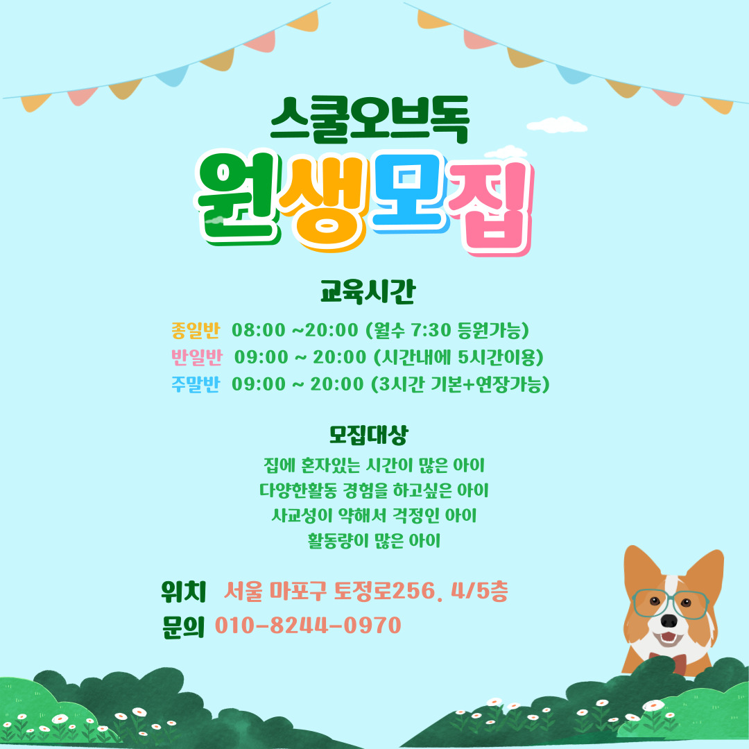 스쿨오브독 대표 이미지