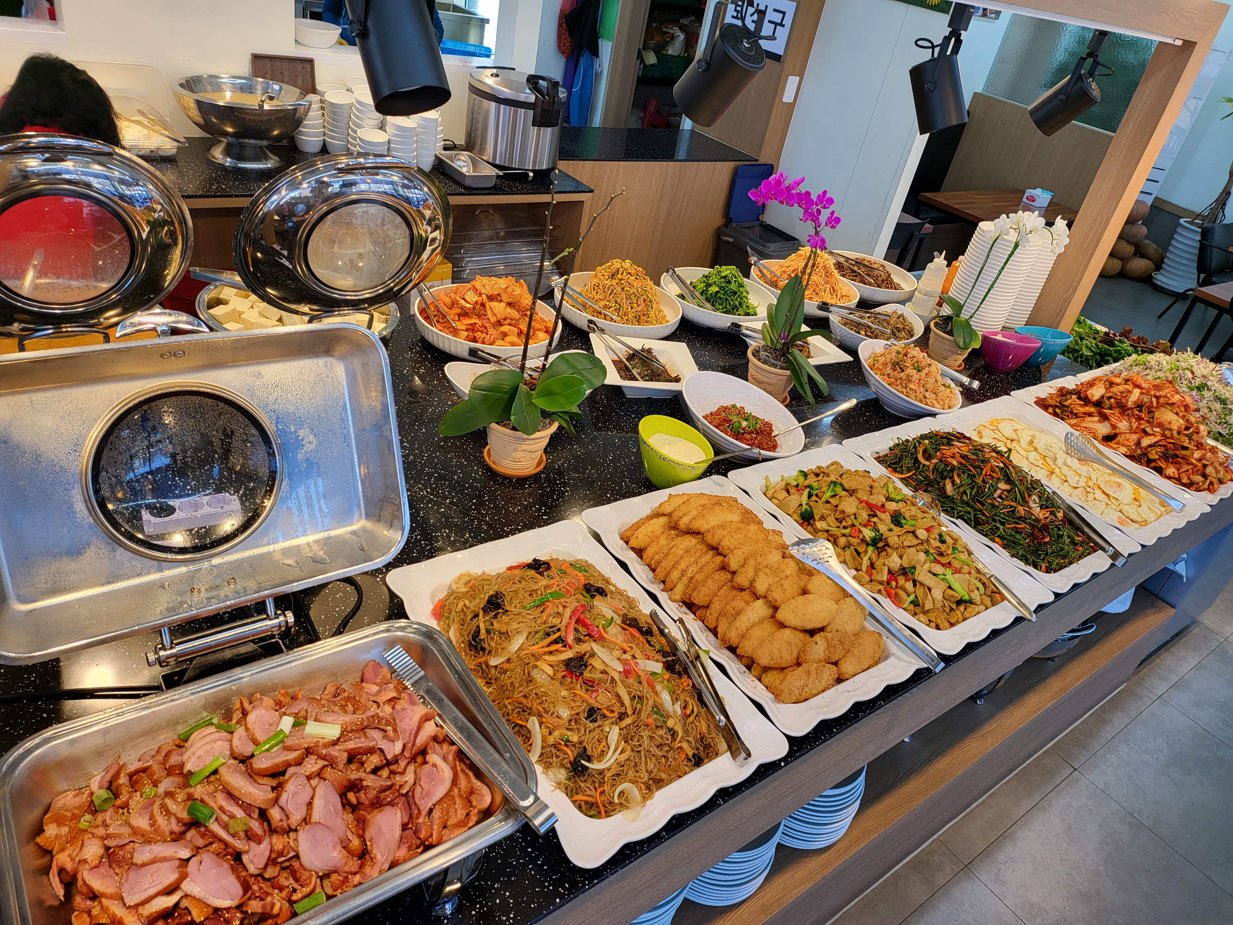 진영 뜨락한식뷔페식당