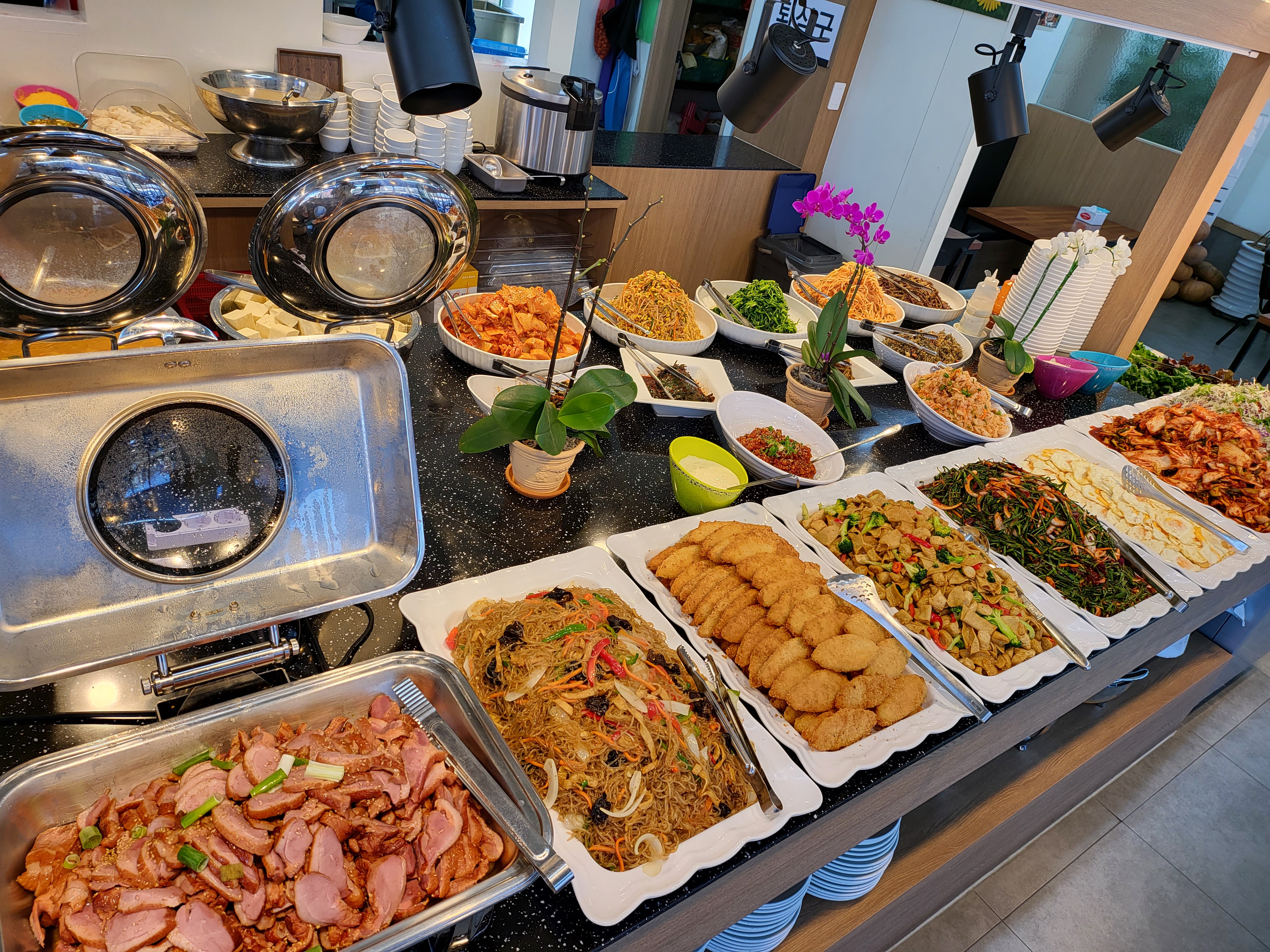 진영 뜨락한식뷔페식당