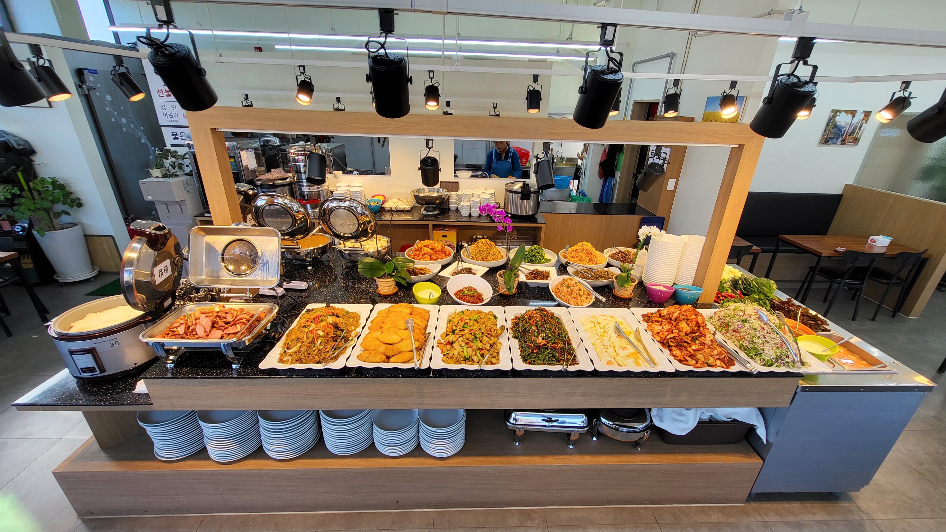 진영 뜨락한식뷔페식당