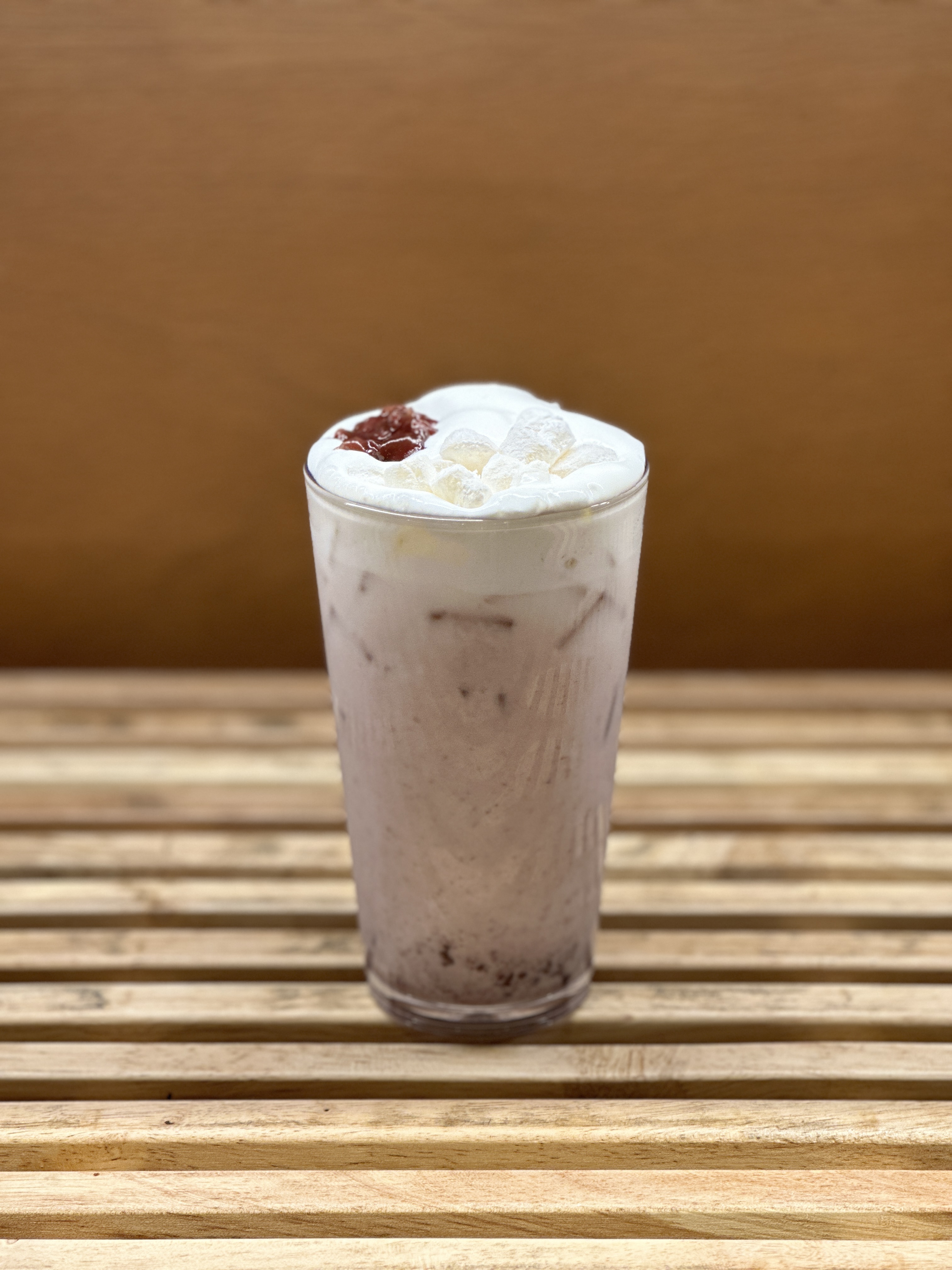팥빙수 라떼
