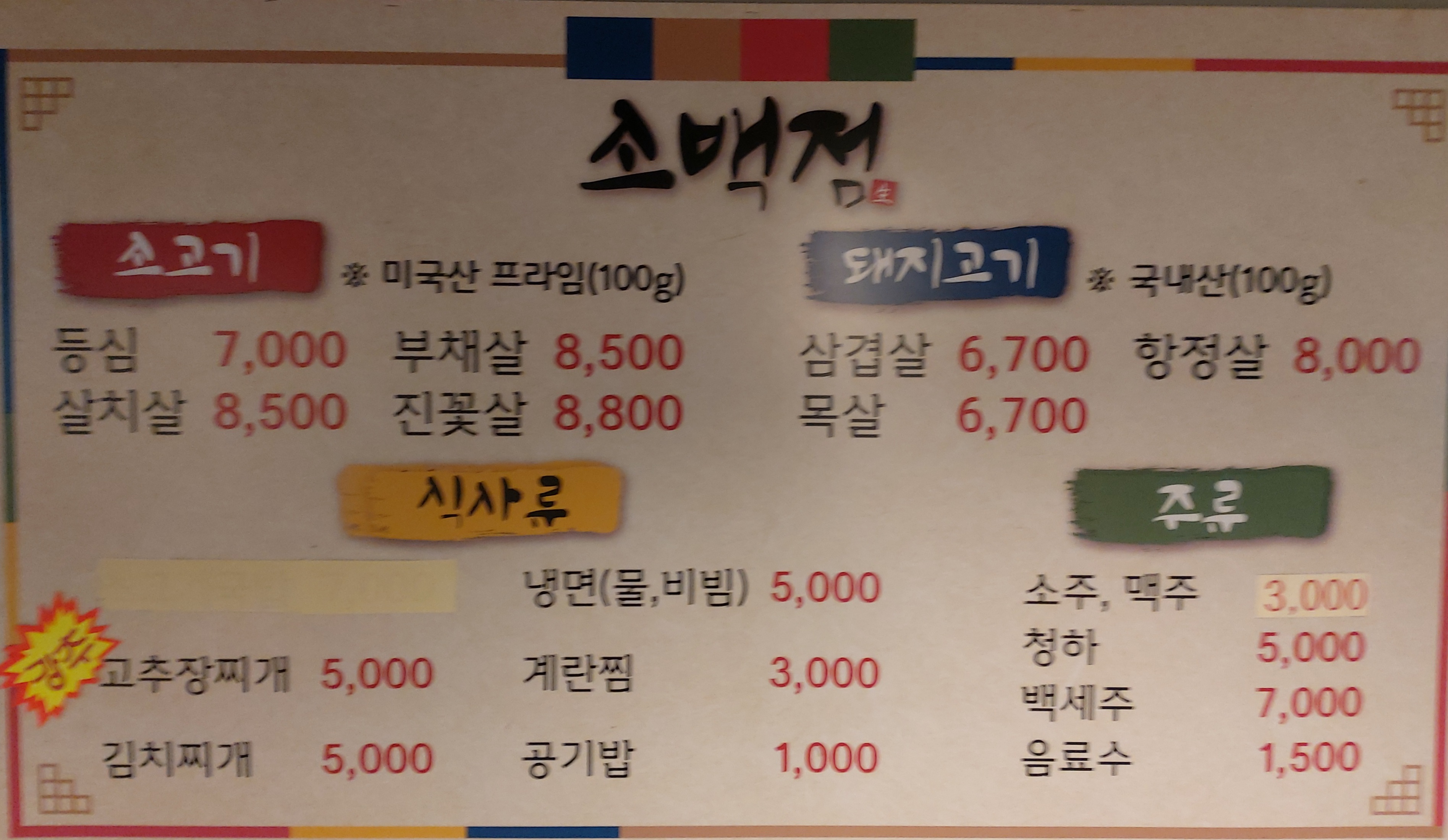 소백점