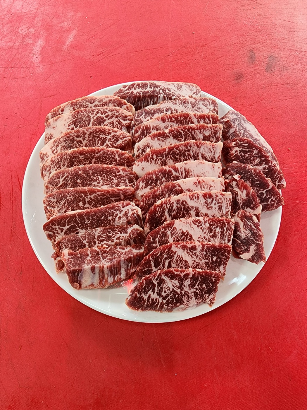 용호정육점 식당