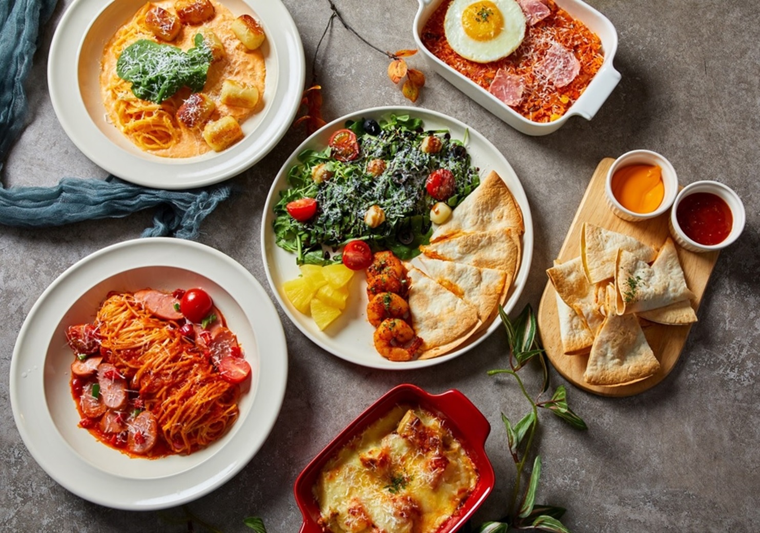 연인과 함께 스테이크 세트😋