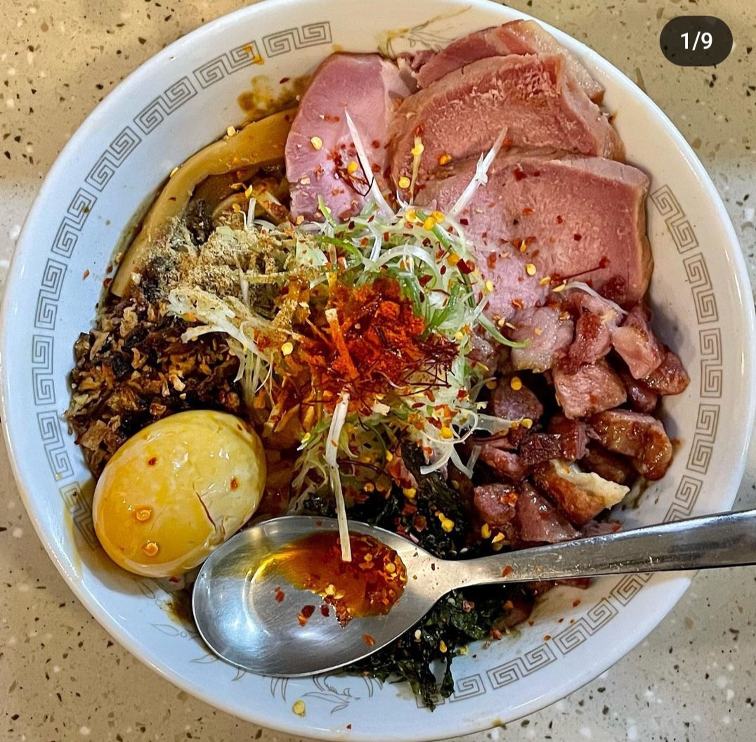 매운멸치비빔라면