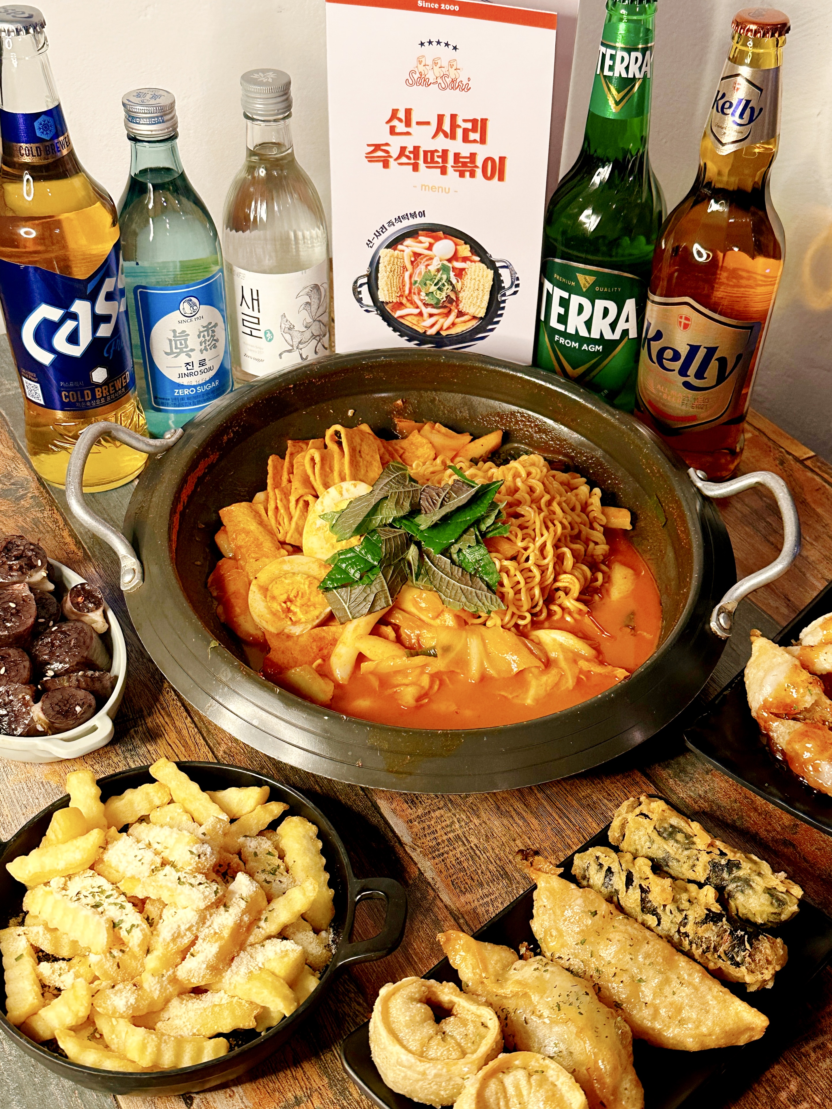 신사리즉석떡볶이 내부 또는 관련 모습