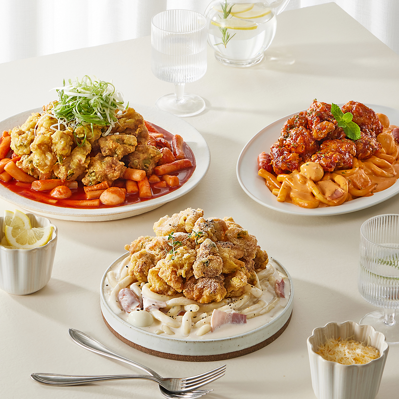 모락로제떡볶이&닭강정 일곡삼각점