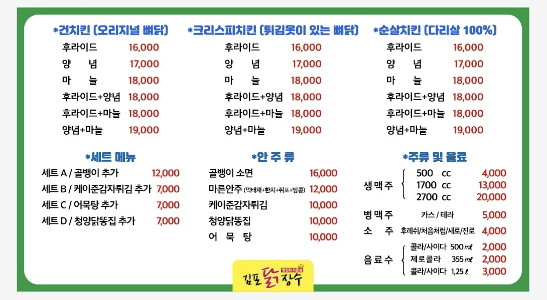 김포닭장수 등촌역점