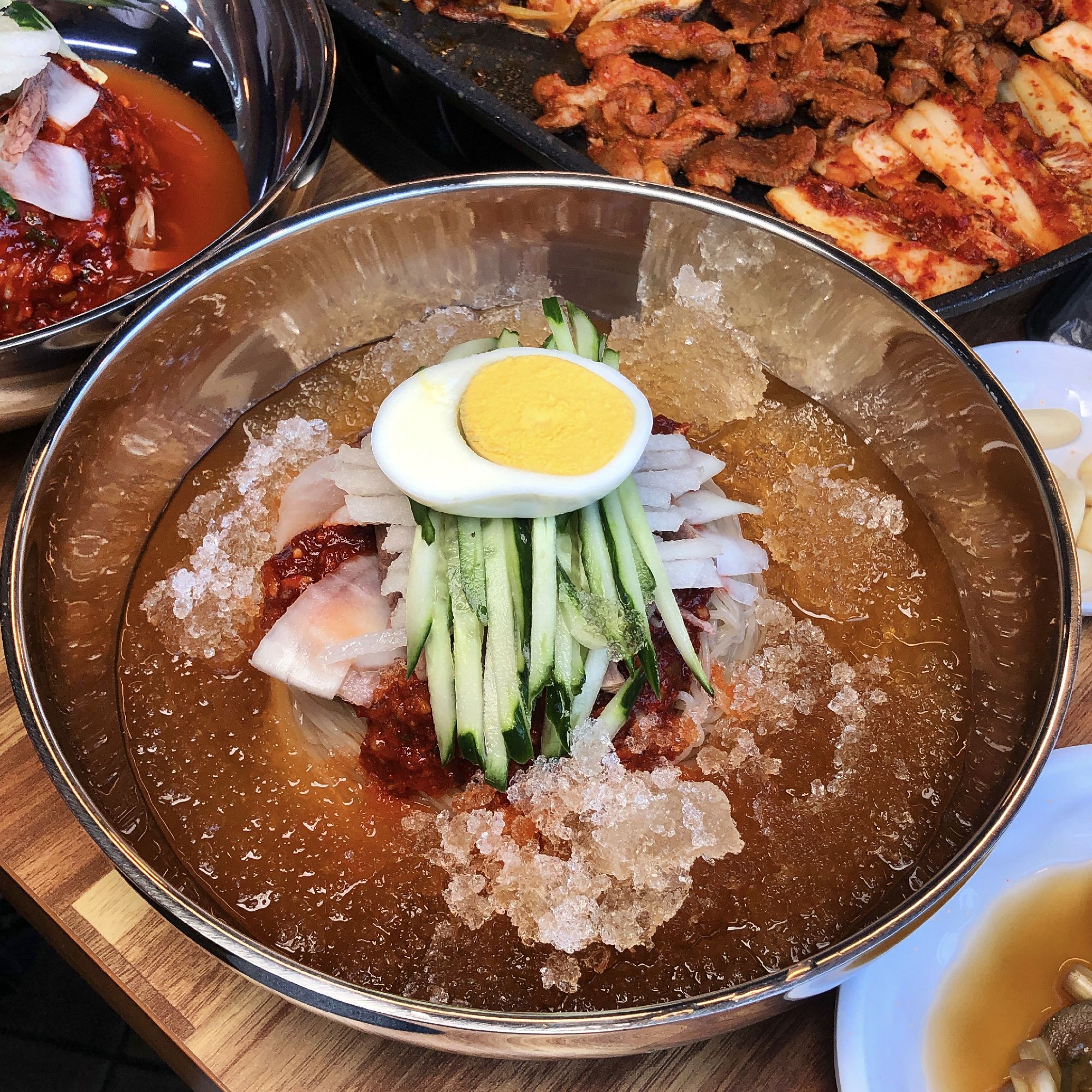 명인황칠오리 진난포부산밀면