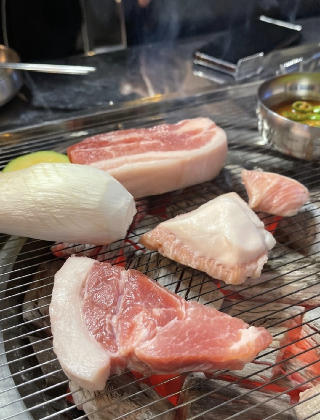 식껍참숯에 무한리필 역곡점