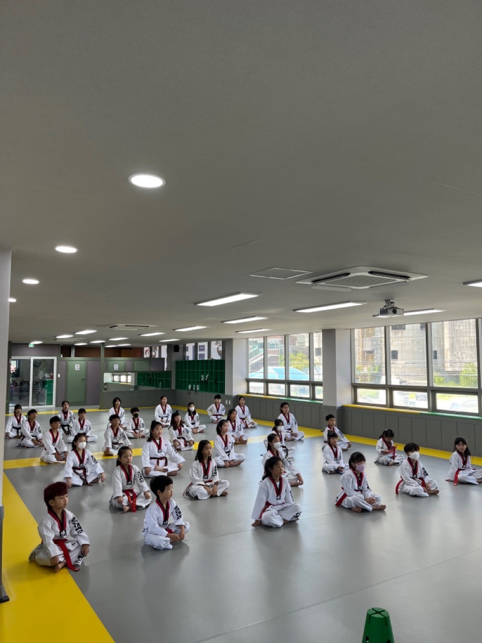 용인대백호태권도죽림관